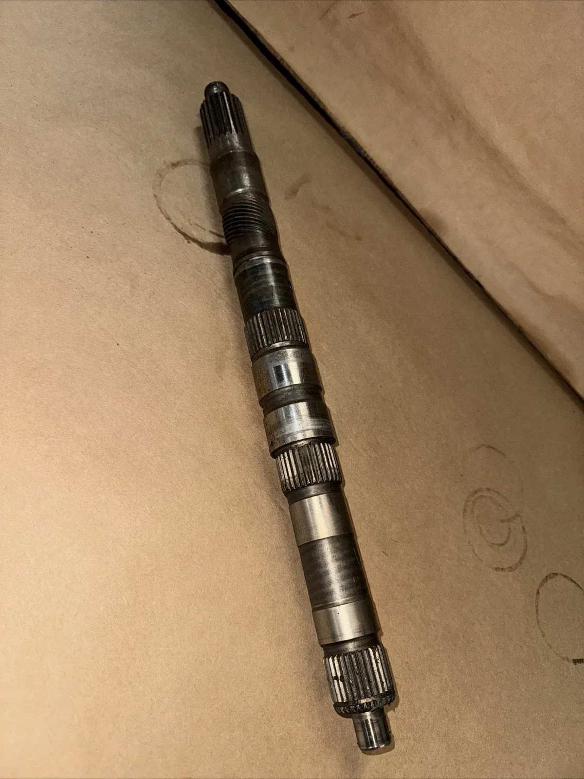 Dodge/Jeep 727 2WD Output Shaft, 16 3/4” Long, 76-89