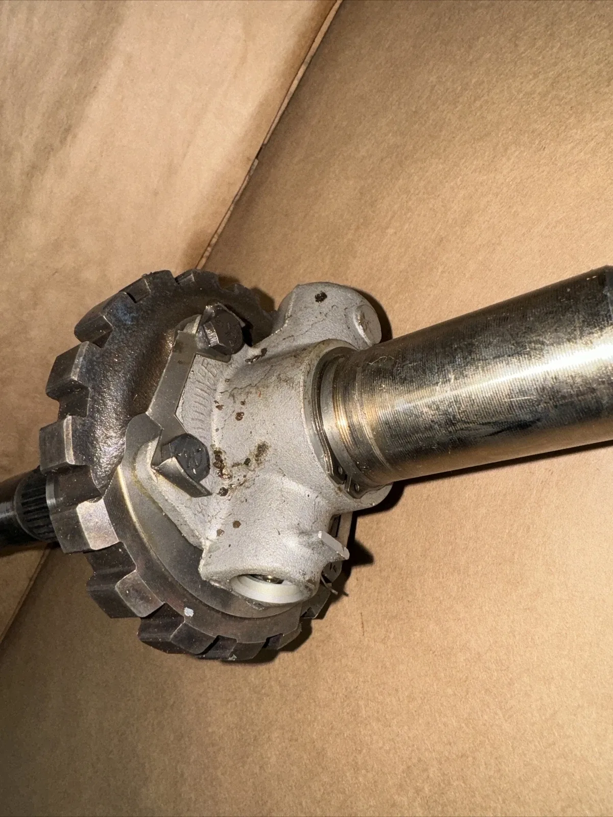 Dodge 727 Output Shaft, 2WD, 21” Long, 76-89 image 3