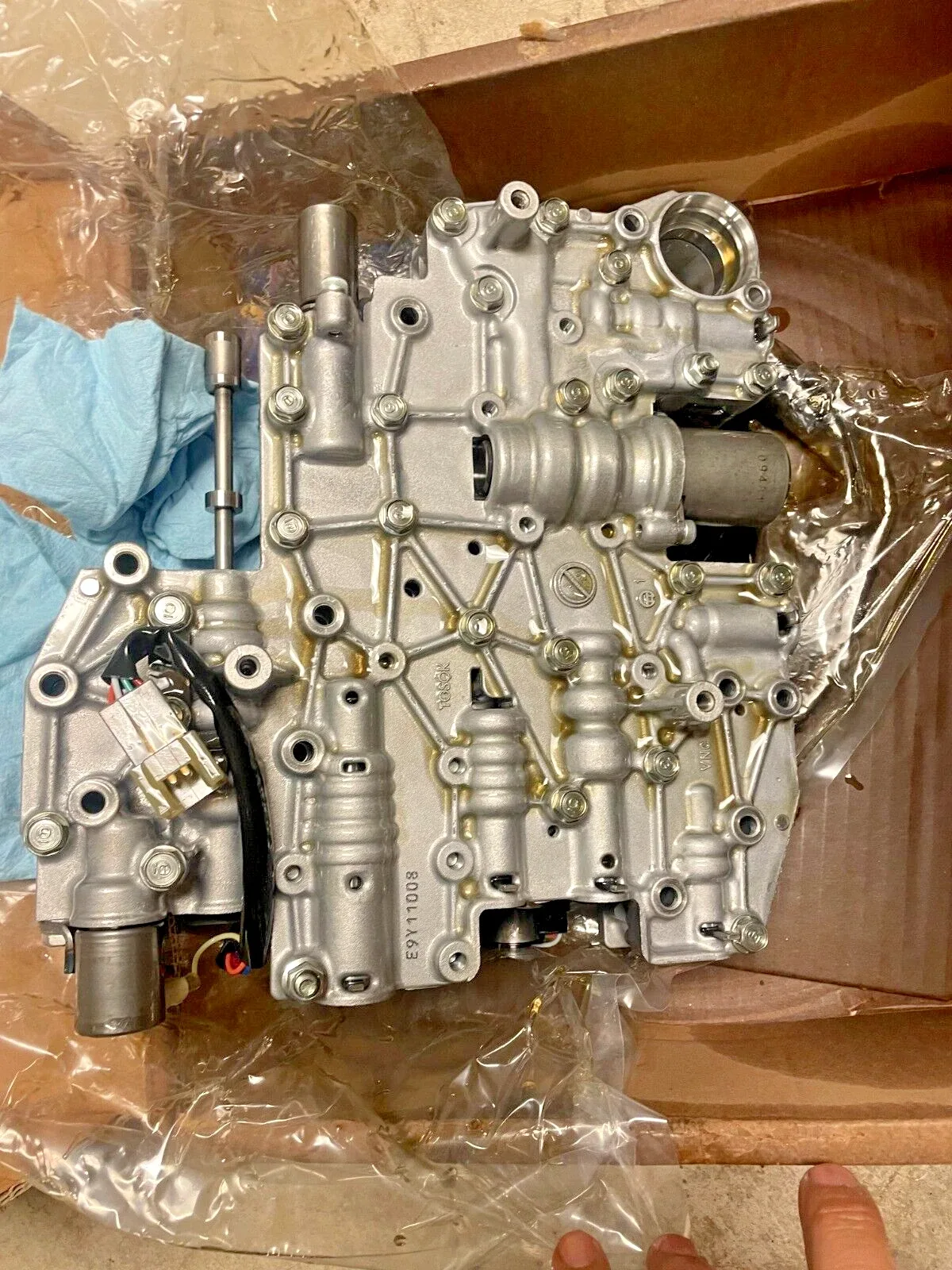 2010 SUBARU OUTBACK 2.5 L , REMANUFACTURED VALVE BODY CVT TRANSMISSION - (NOTES) image 2