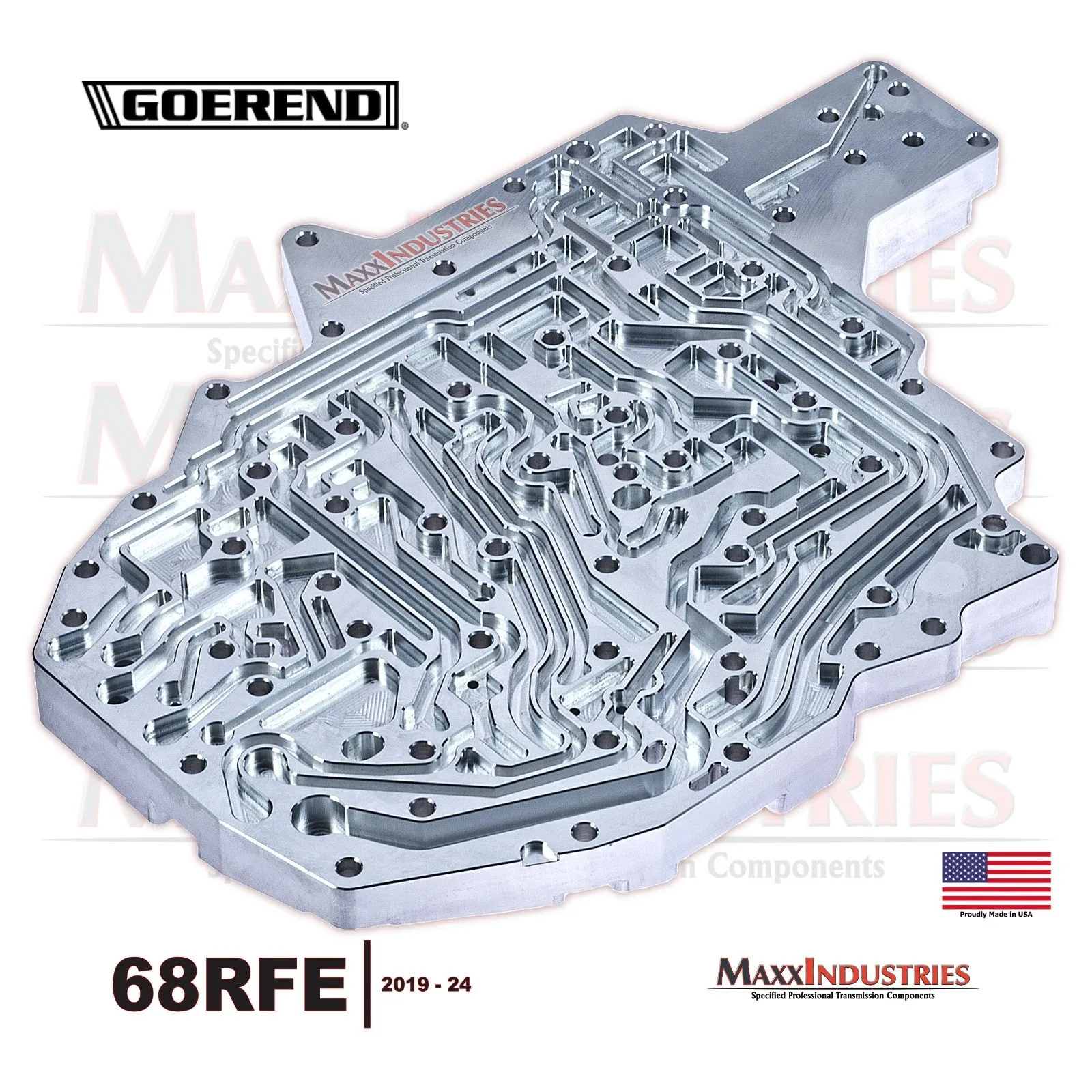 68RFE Transmission Valve Body Channel Plate Billet Aluminum Goerend 2019-UP image 2