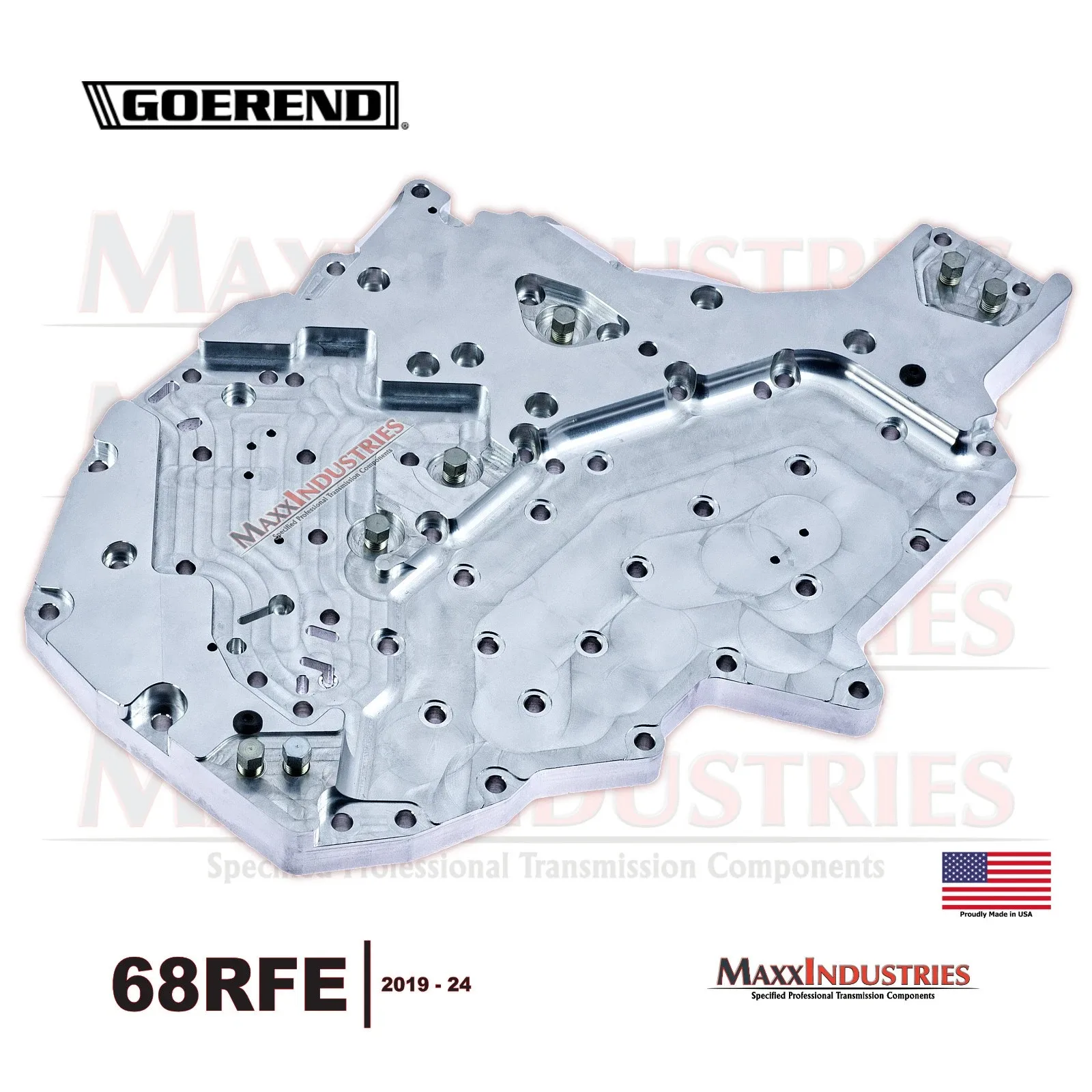 68RFE Transmission Valve Body Channel Plate Billet Aluminum Goerend 2019-UP image 3