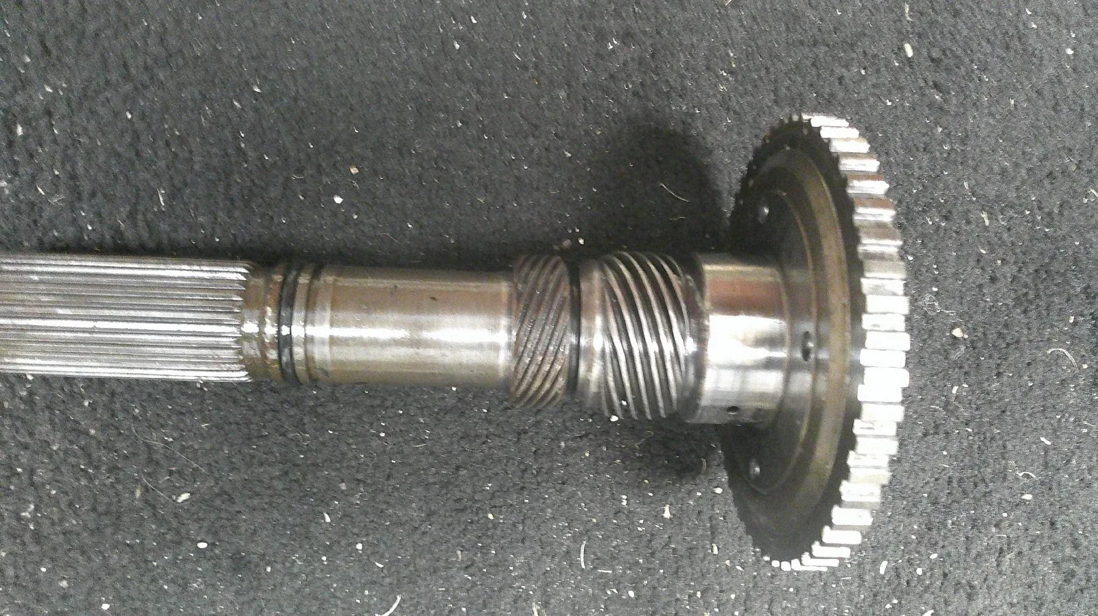 TH 400 2wd Output Shaft 9" Long Truck Bolt-On Yoke steel speedometer gear