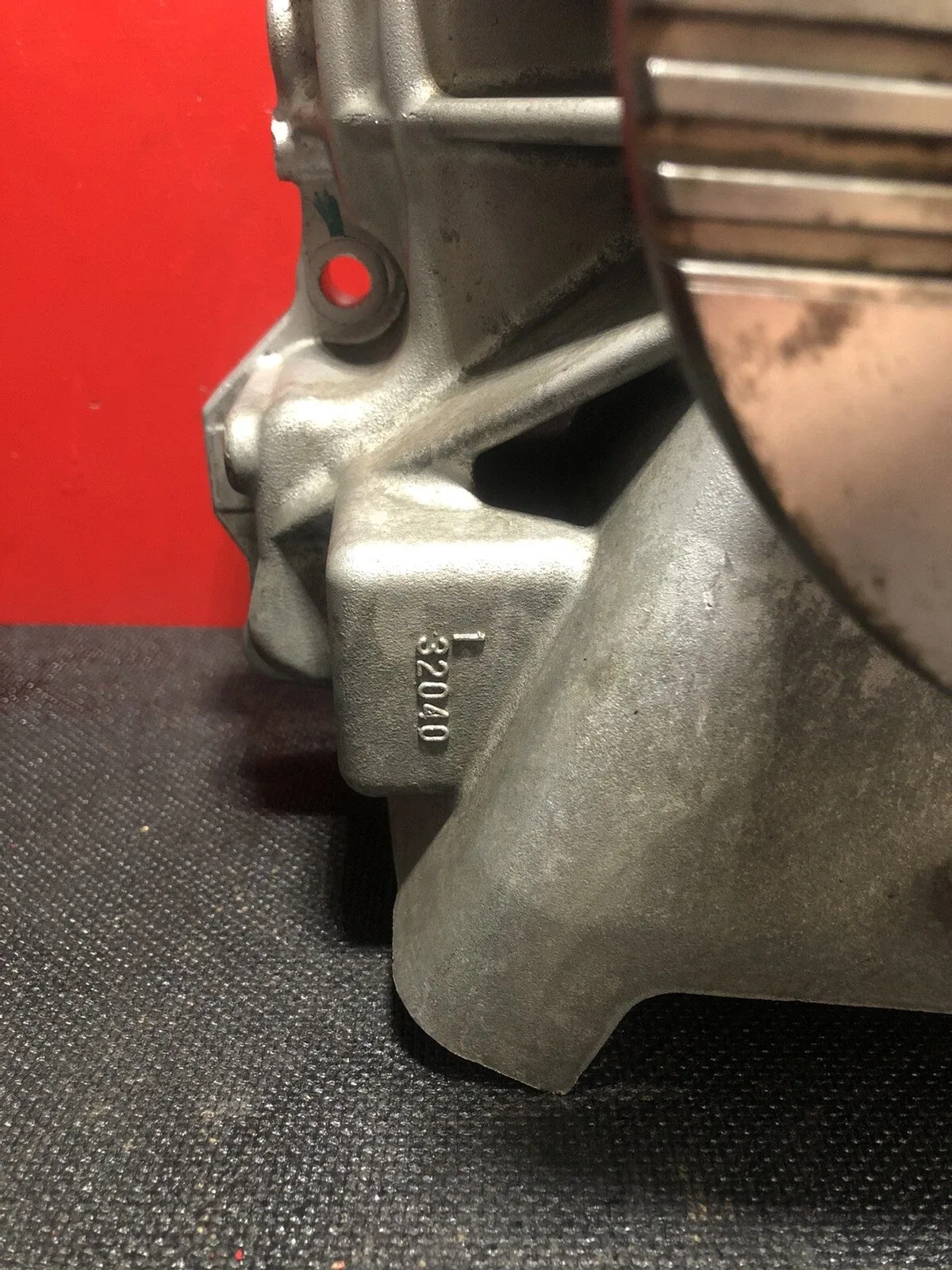 2013-UP DODGE AS69RC TRANSMISSION EXTENSION HOUSING W/OUTPUT SHAFT & FLANGE 2WD image 2