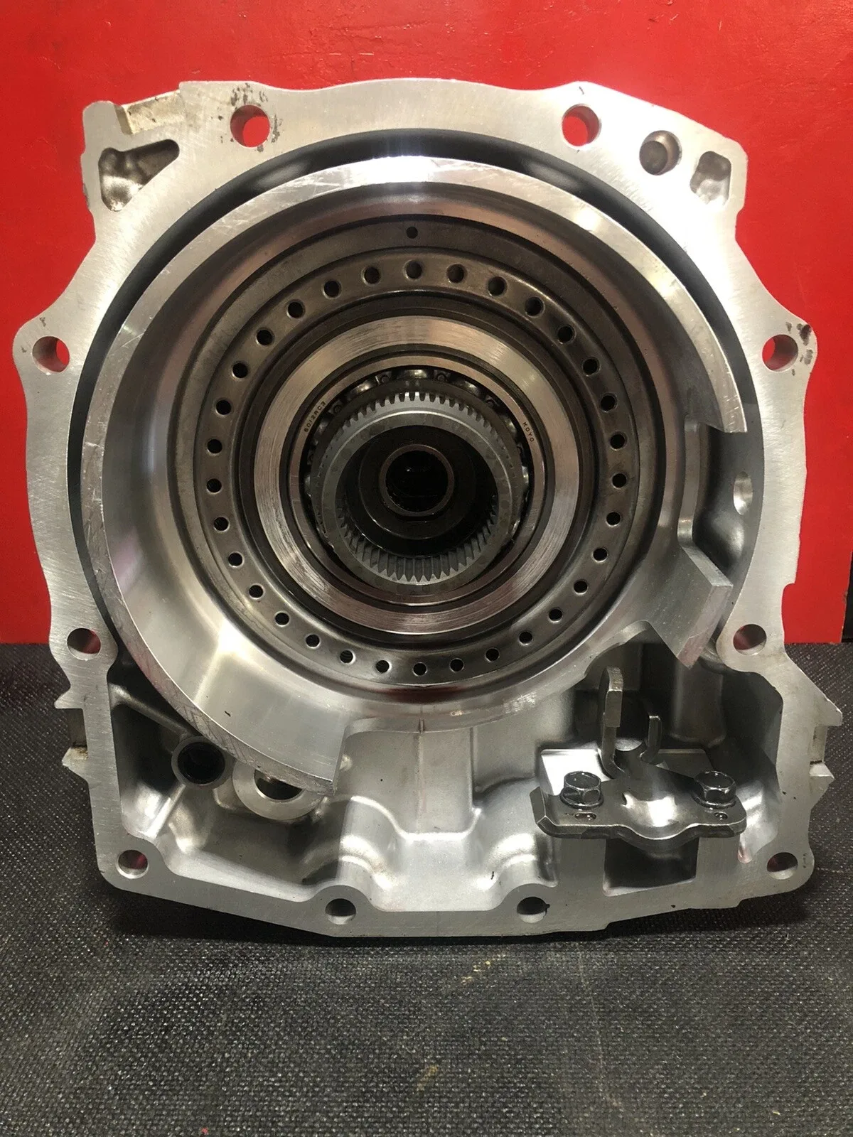 2013-UP DODGE AS69RC TRANSMISSION EXTENSION HOUSING W/OUTPUT SHAFT & FLANGE 2WD image 4