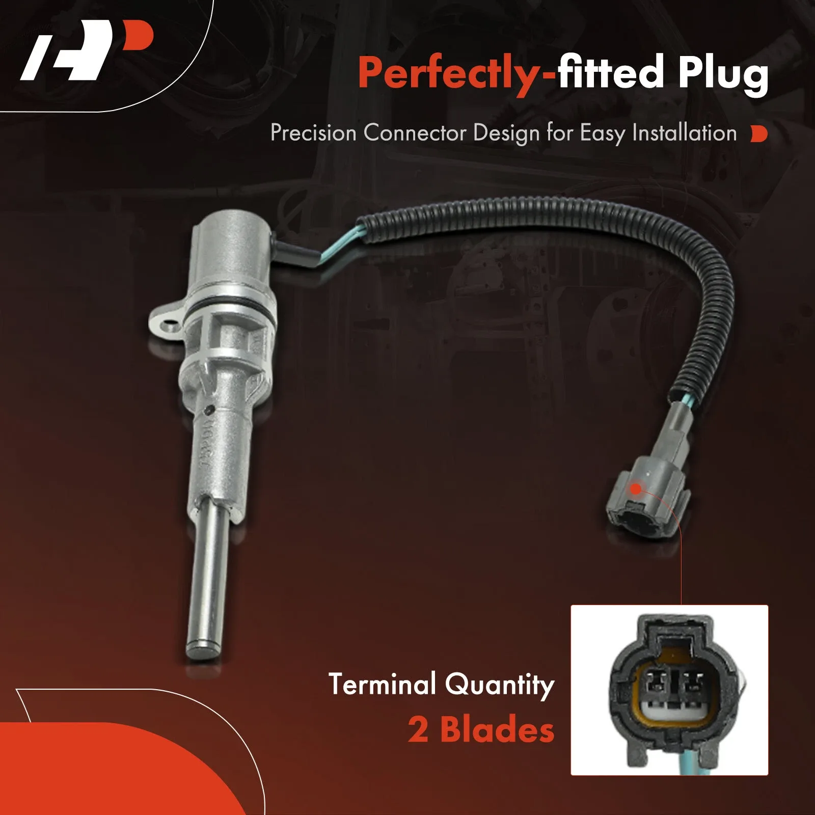 A-Premium Manual Transmission Output Shaft Speed Sensor for Nissan D21 1994 3.0L image 4