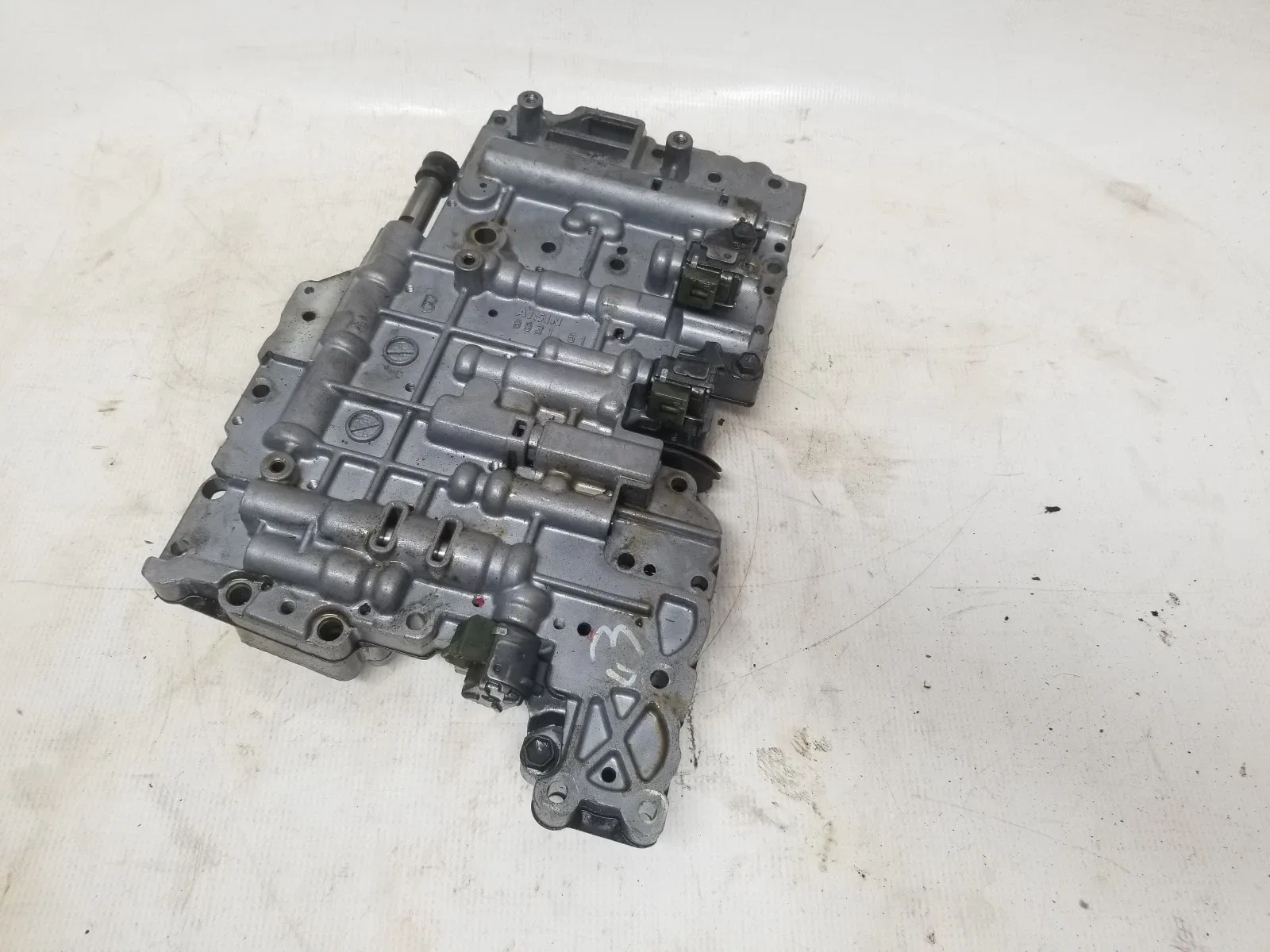 Jeep Cherokee XJ 97-01 OEM AW4 Automatic Transmission Valve Body w/ Solenoids image 2