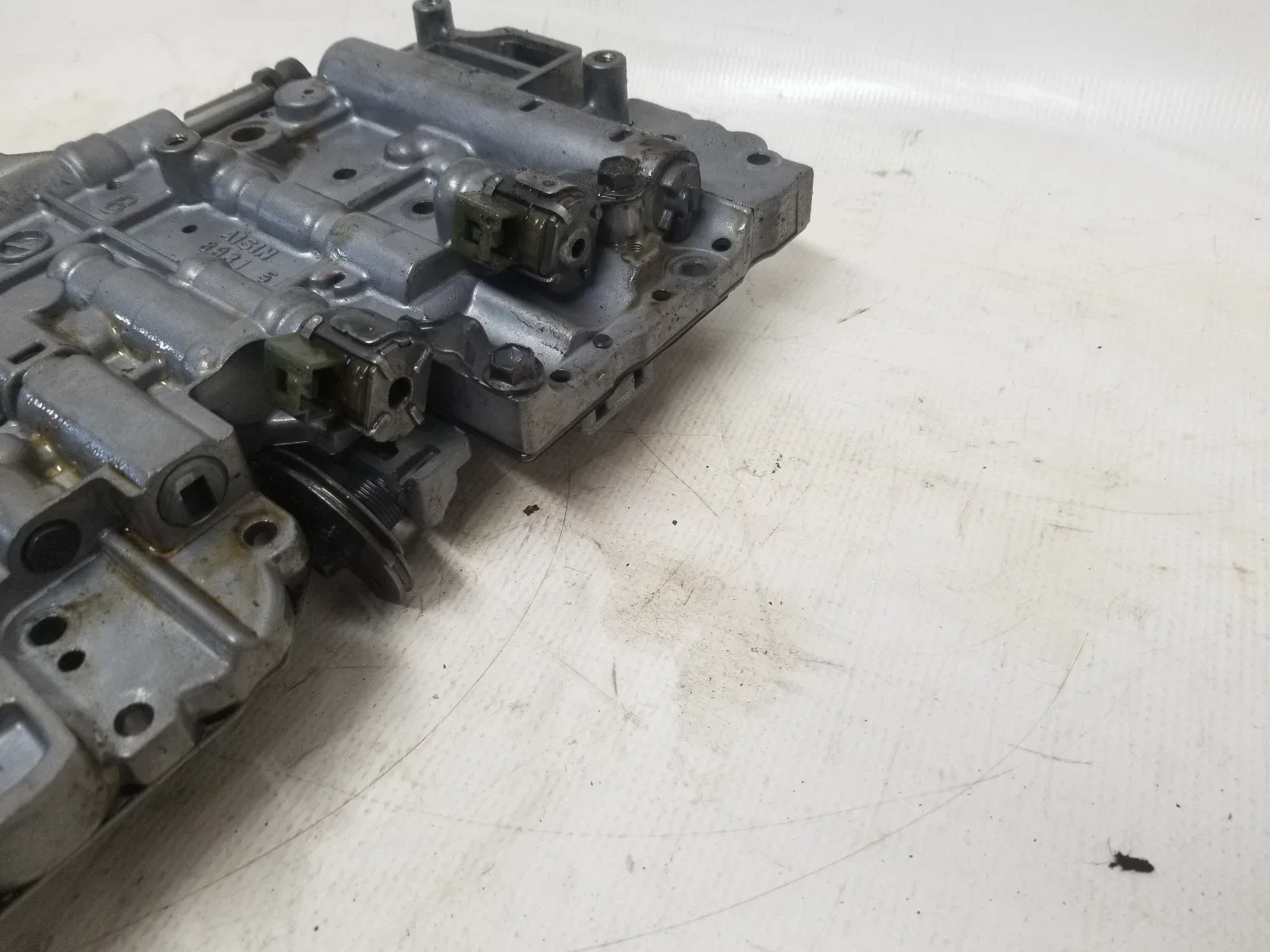 Jeep Cherokee XJ 97-01 OEM AW4 Automatic Transmission Valve Body w/ Solenoids image 4