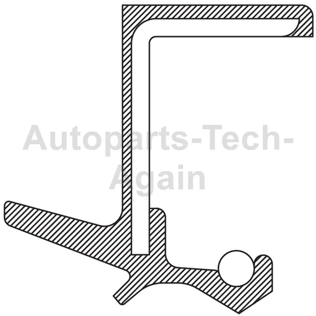 National Manual Transmission Output Shaft Seal  Set Of 2 For Ford 1989-2012 image 3