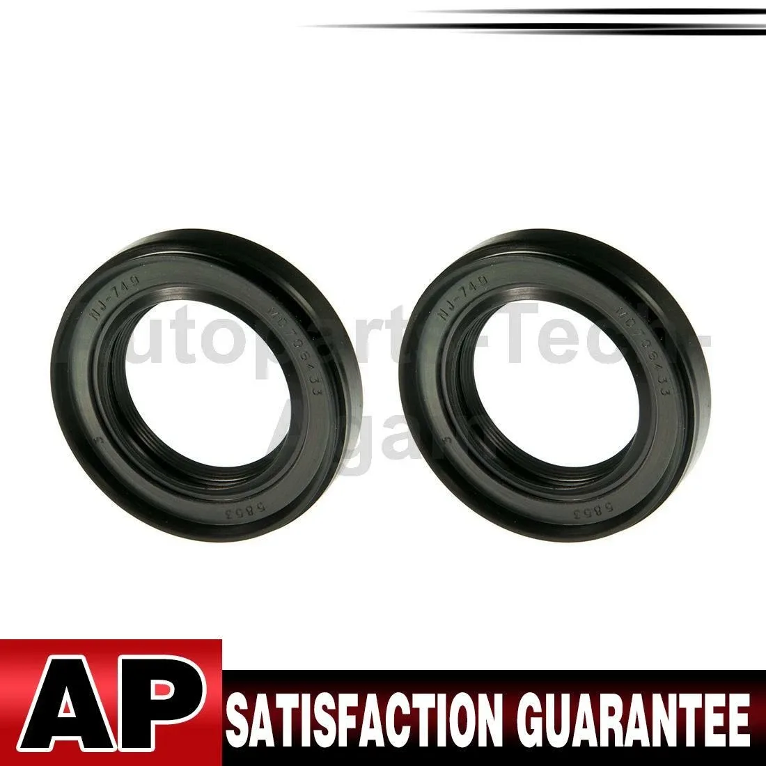 National Manual Transmission Output Shaft Seal  Set Of 2 For Ford 1989-2012