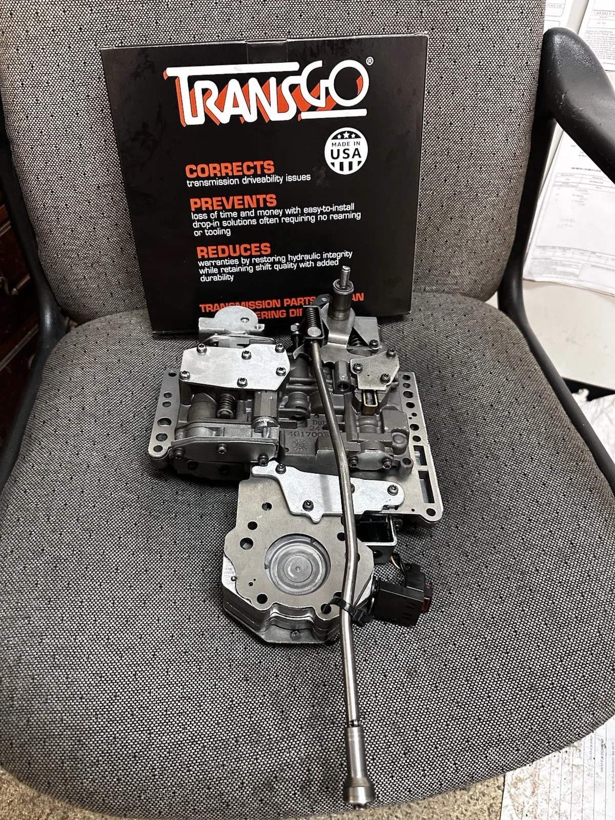 2003-2008 48RE Remanufactured Transmission Valve Body with TransGo SK Shift Kit
