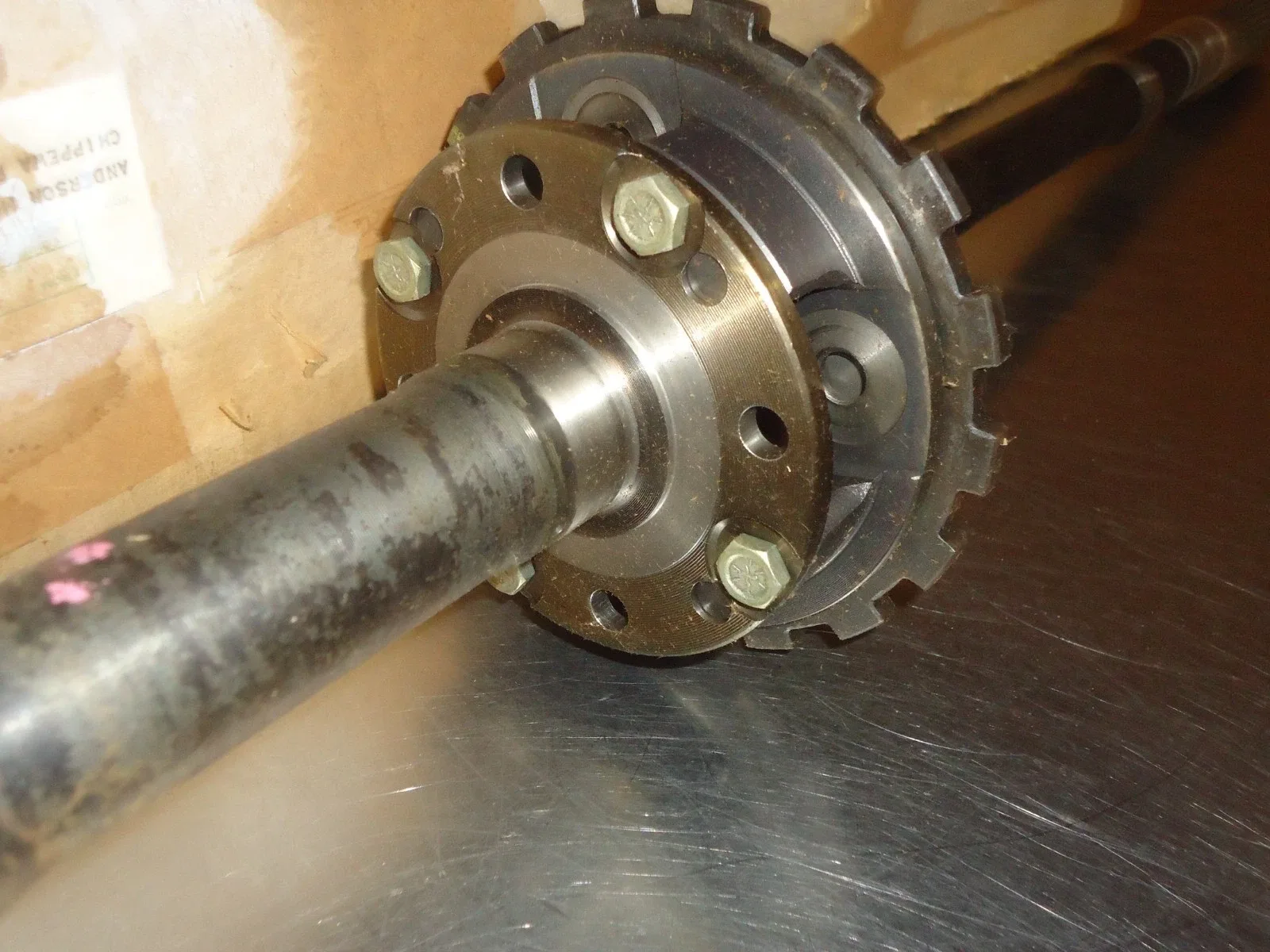 1961-1964 Oldsmobile Roto Hydramatic Transmission Carrier Output Shaft 8620979 image 3