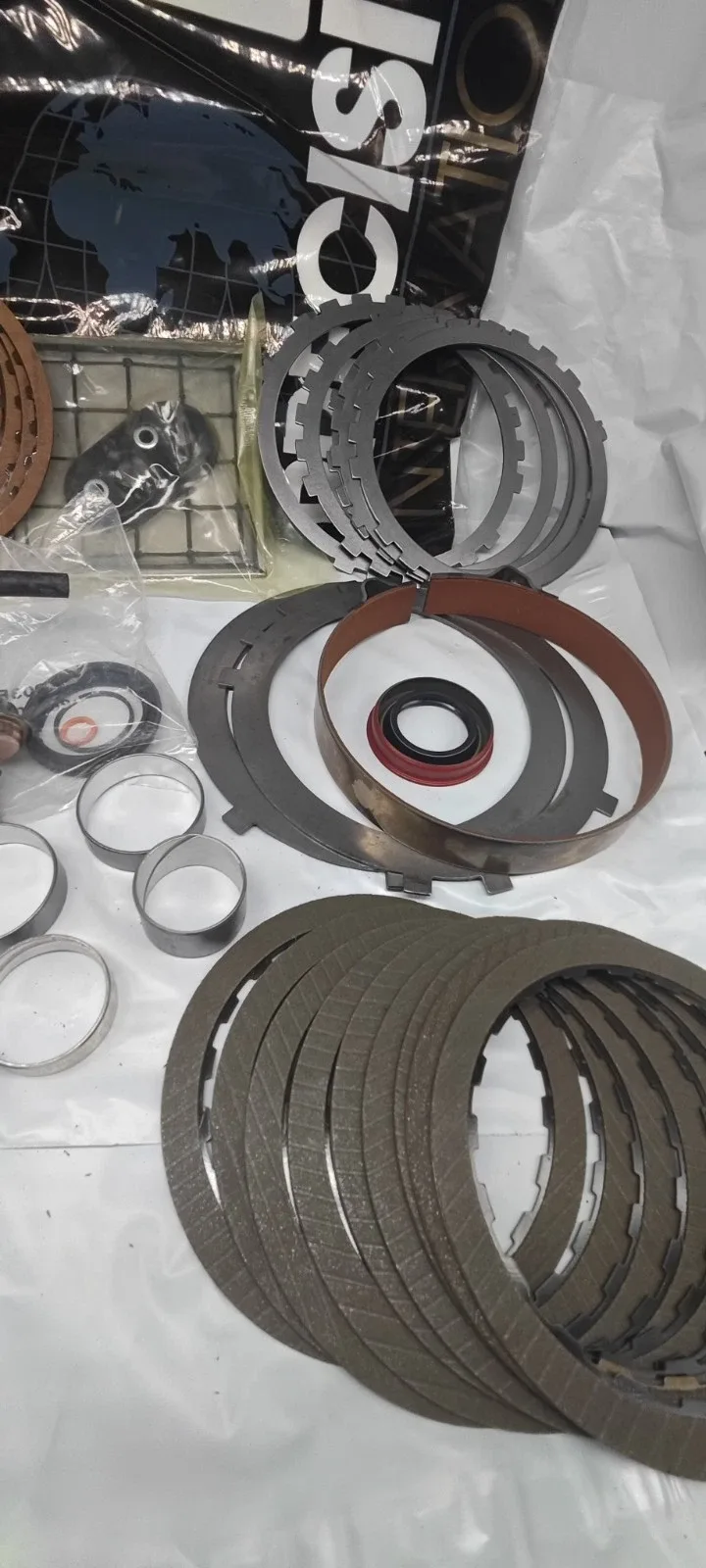 . for GM THM 350 overhaul kit master kit clutches band steels modulator image 4