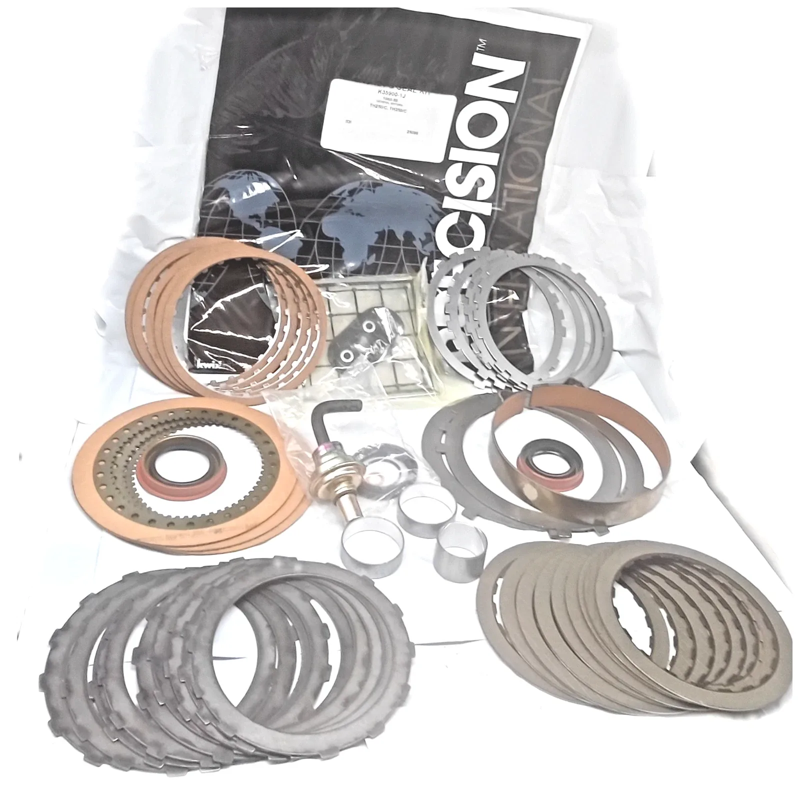 . for GM THM 350 overhaul kit master kit clutches band steels modulator