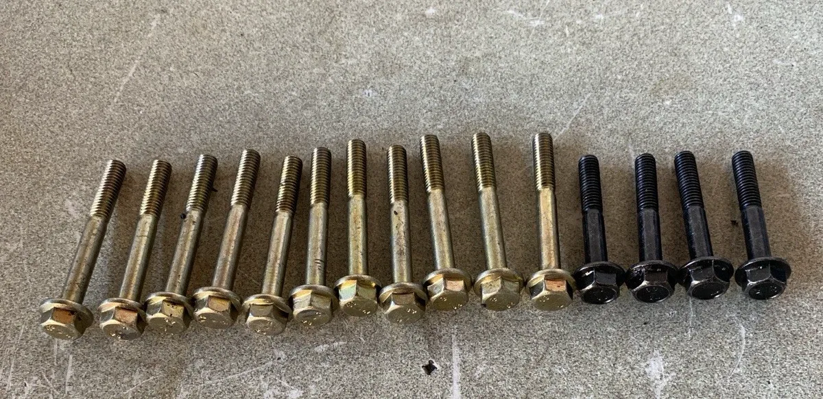 02-08 MINI COOPER BASE/R50/R52/CVT TRANSMISSION OEM VALVE BODY MOUNTING BOLTS