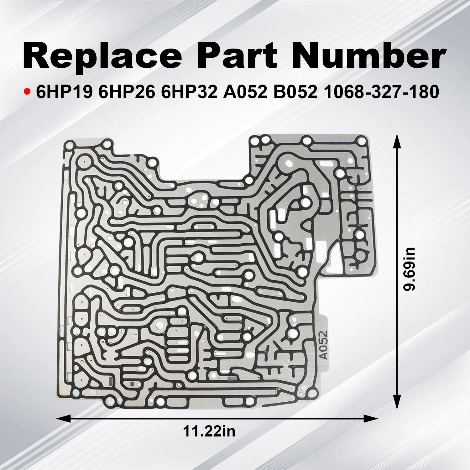 6HP19/6HP26/6HP32 Valve Body Separator Plate Fit for BMW — A052 B052 1068-327-180 image 3