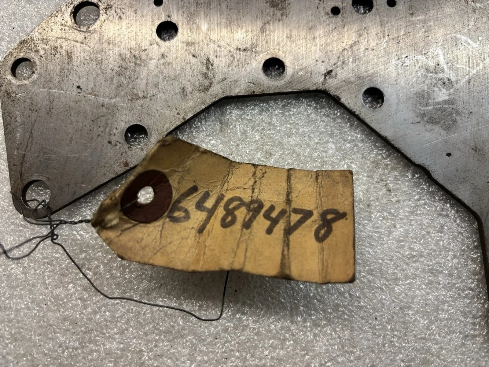 1956 Packard Ultramatic Transmission Valve Body Separator - 6489478 image 2