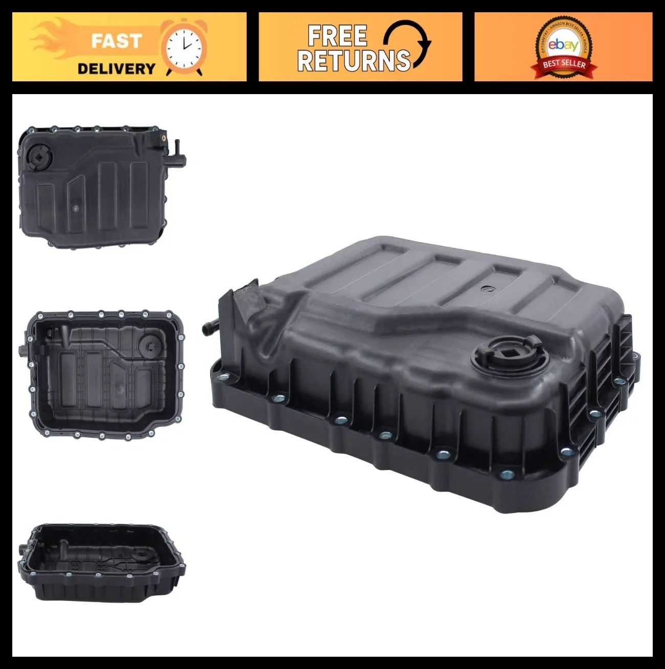 2014-2017 Jeep Compass & Patriot Transmission Pan Valve Body Cover - 68192623AA