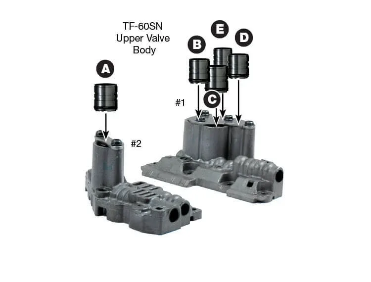 . 09g O9G valve body accumulator piston late style SMALL 16mm with oring 2013+ image 2