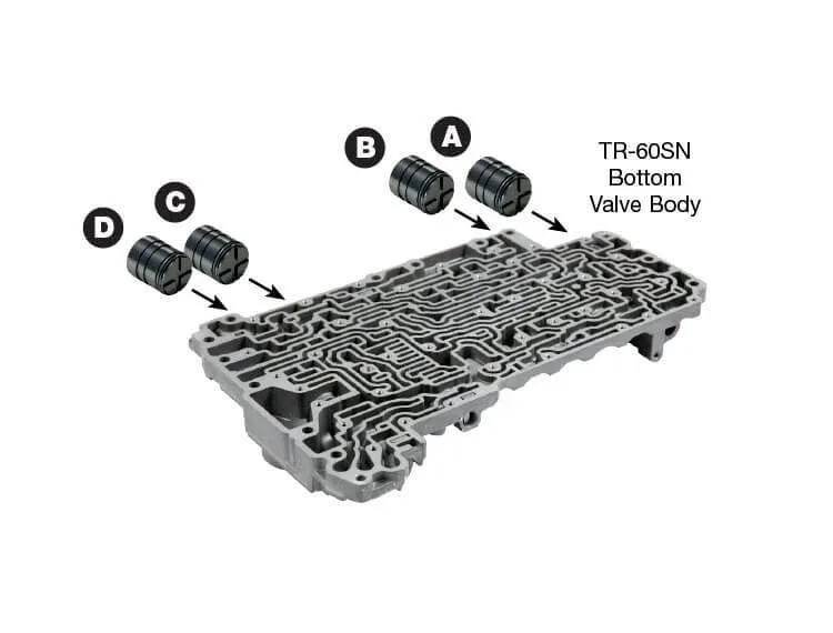 . 09g O9G valve body accumulator piston late style SMALL 16mm with oring 2013+
