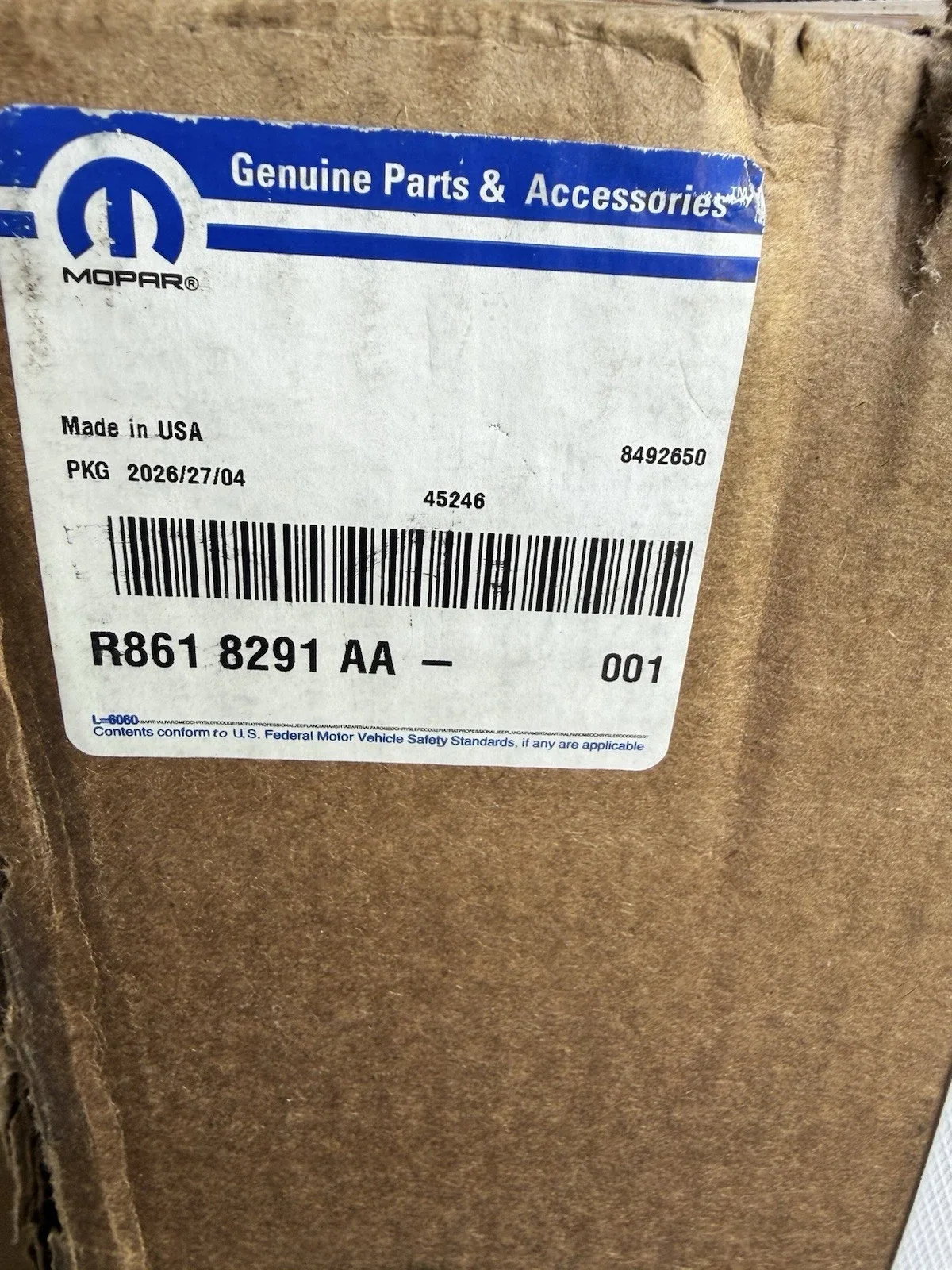 Genuine Mopar REMANUFACTURED Transmission Valve Body & Control Unit R8618291AA