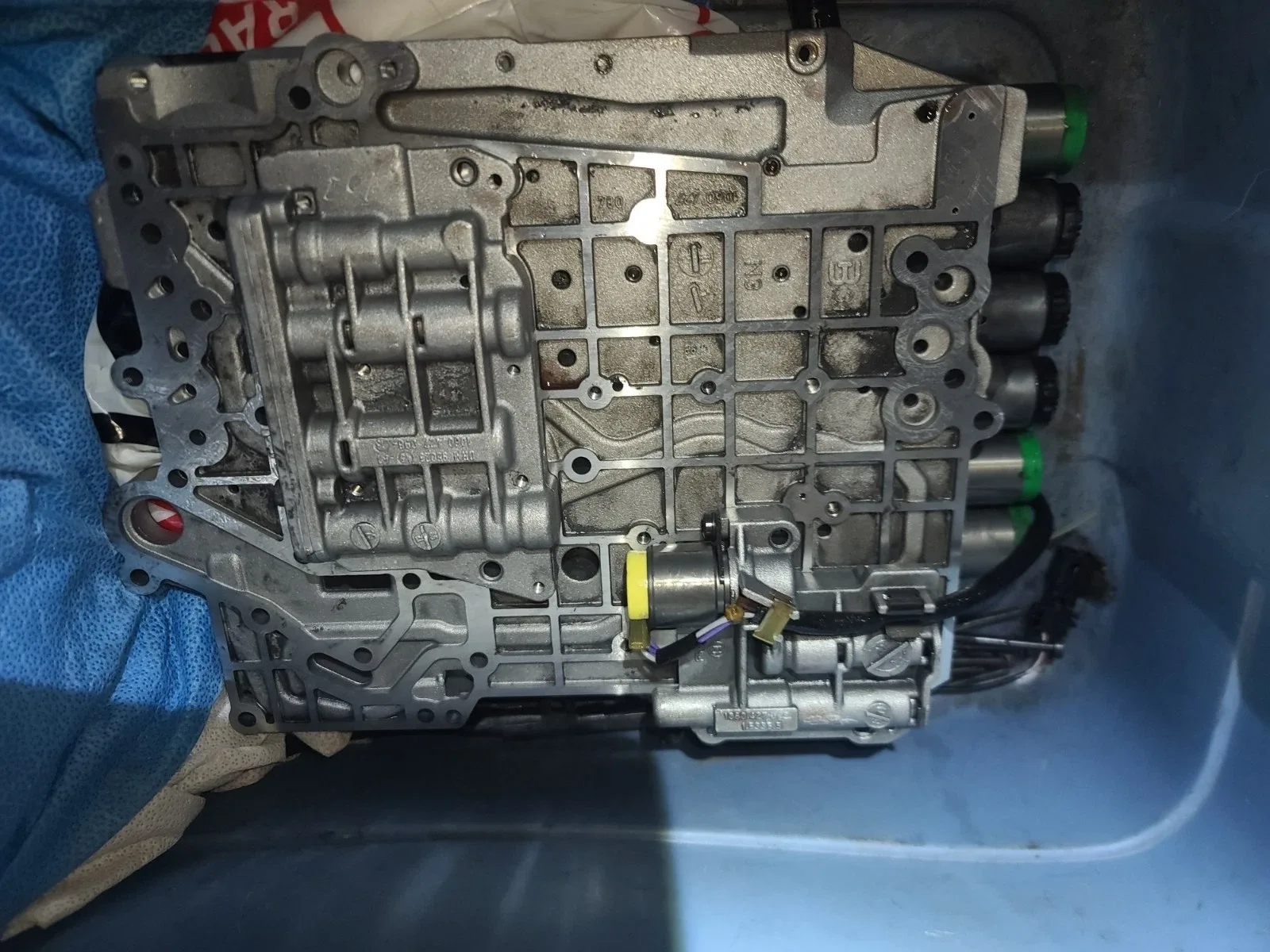 Audi A4/A6/A8/S4 5HP19 FLA 01V Valve Body w/ Solenoids image 2
