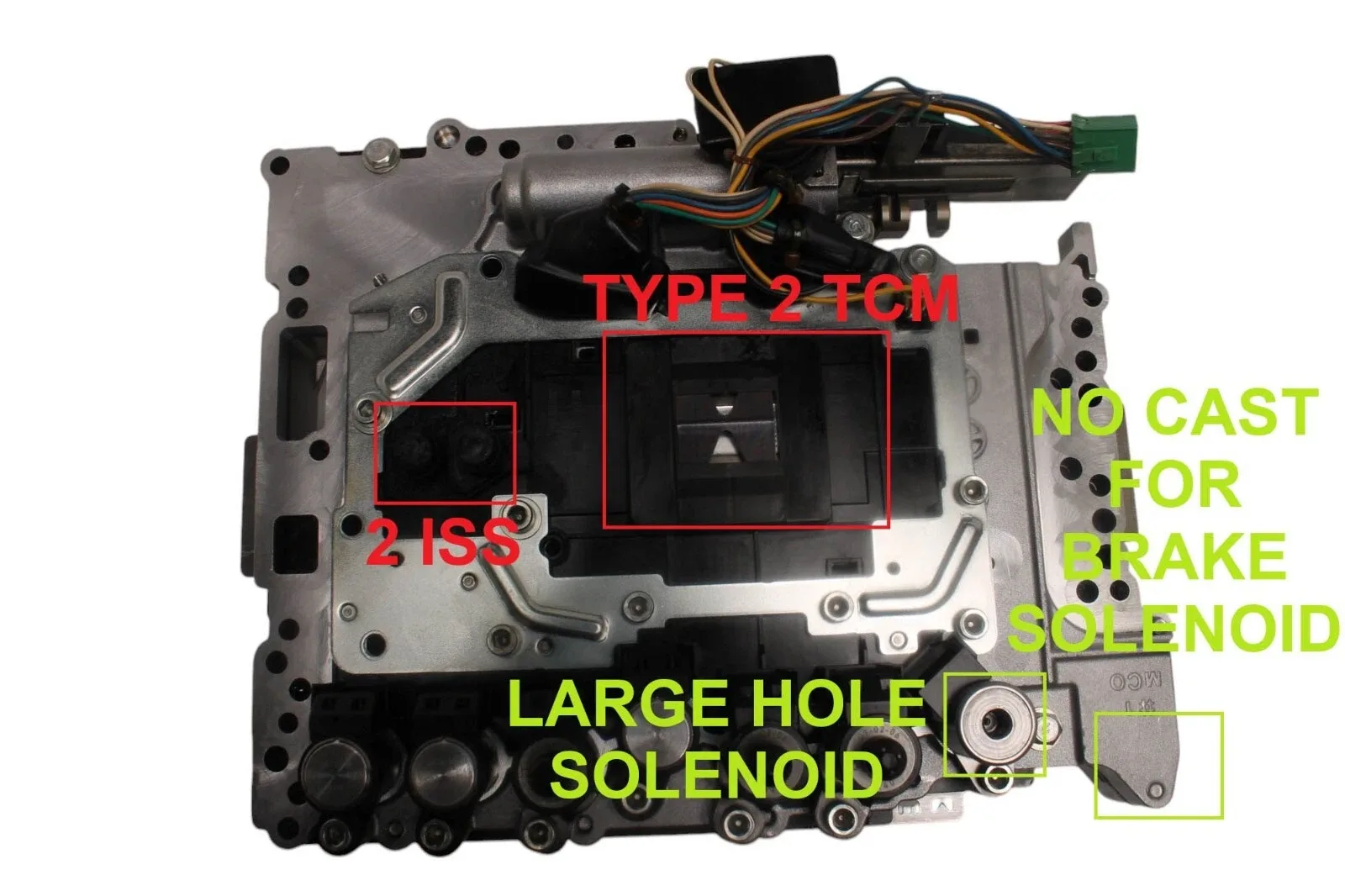 173740B - RE5R05A, VALVE BODY, 2ND DES, 2 BORE, NO HOLE FOR SOL, CAST: MCO image 2