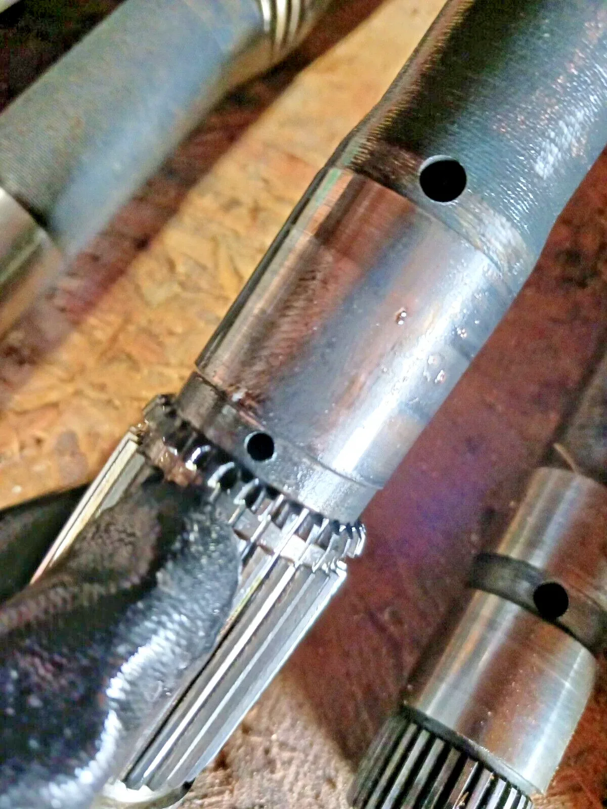 1969-1986 TH350 2wd Output Shaft 15.50" Long — OE 8641076 image 2