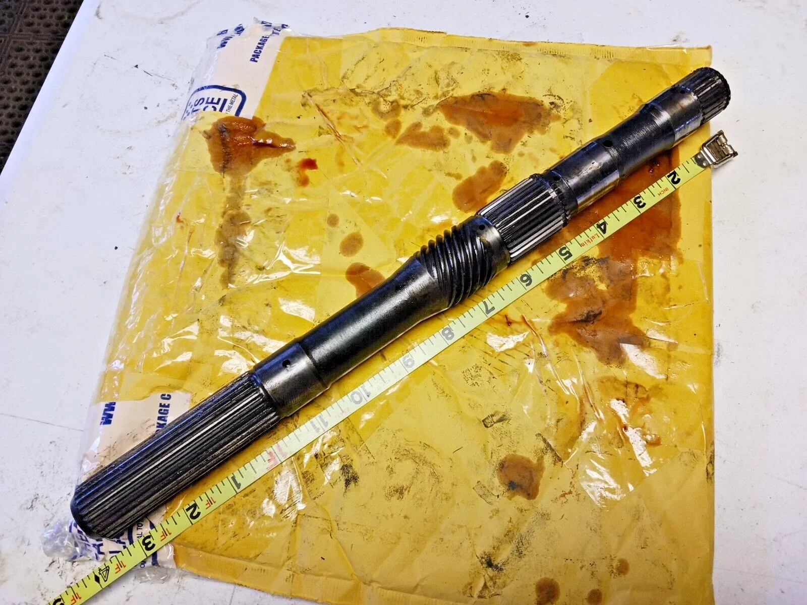 1969-1986 TH350 2wd Output Shaft 15.50" Long — OE 8641076 image 4