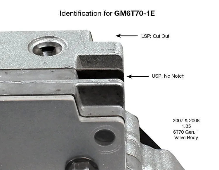 6T70 6T75 Gen 1 Sonnax Remanufactured Valve Body Part # GM6T70-1E image 3