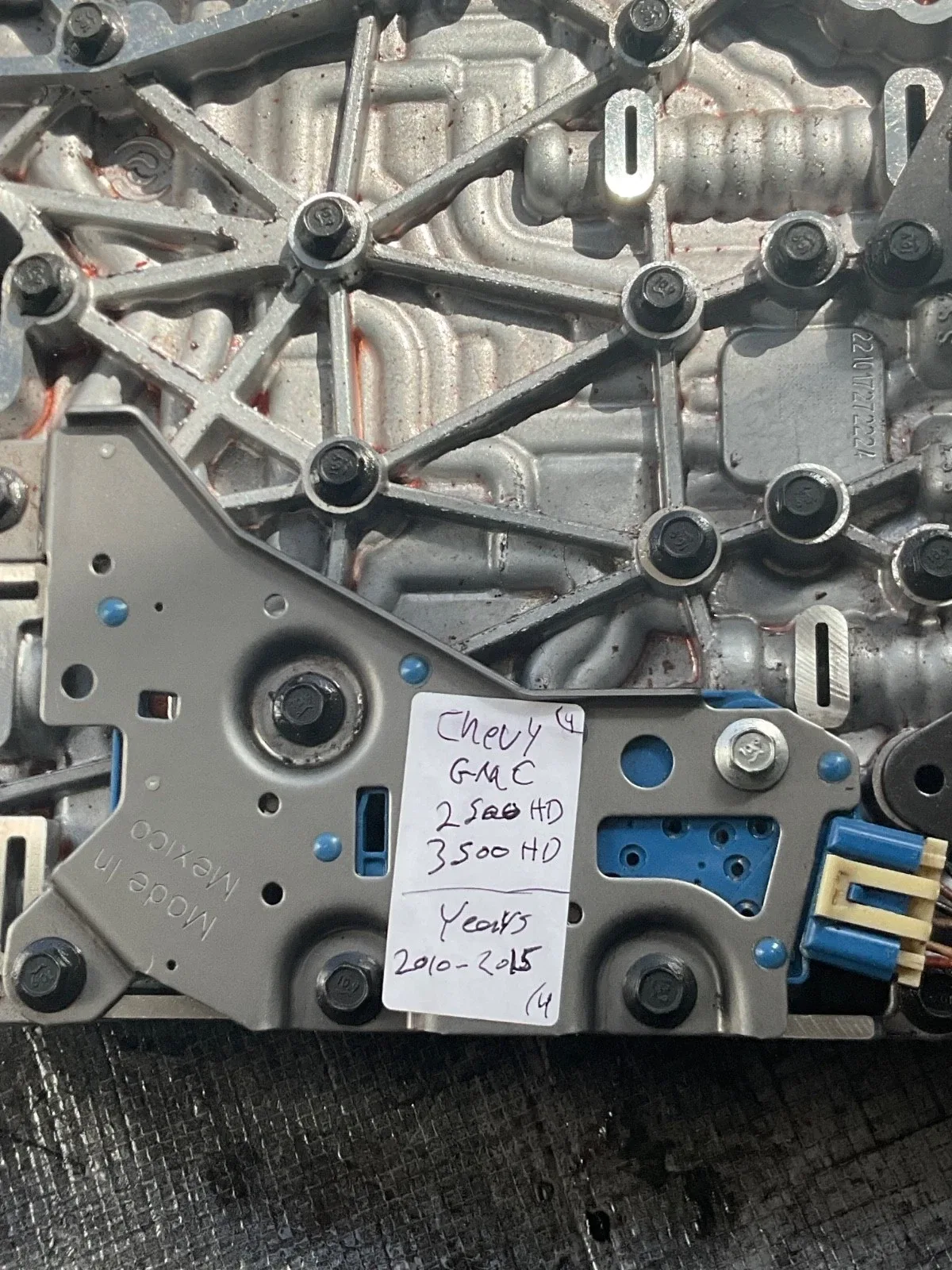 2010-2015 Chevy/gmc 2500 3500 Allison 2100HS Transmission Valve Body P#29550908