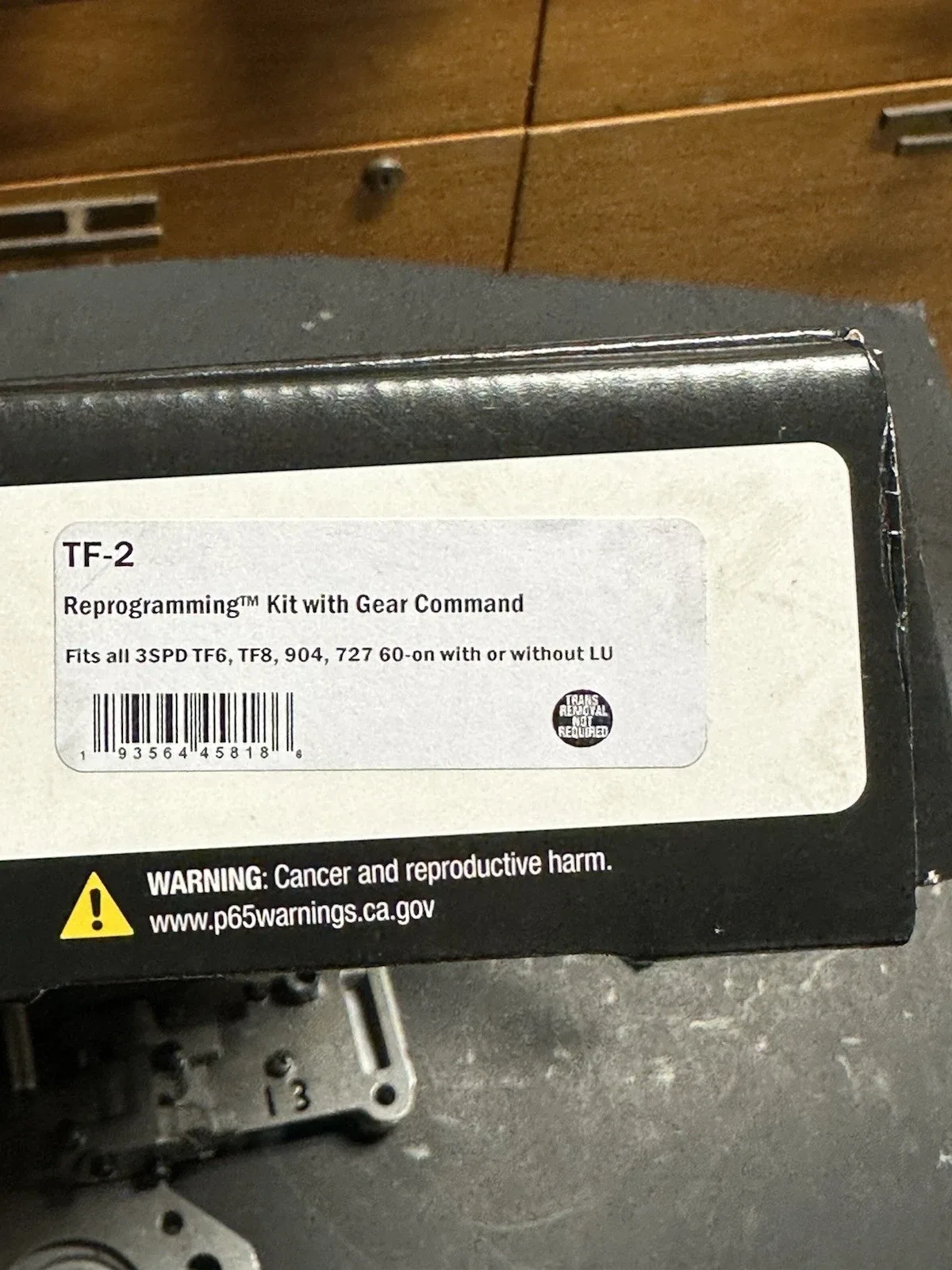 TF8 TF6 A904 A727 VALVE BODY LOCKUP #4130495 & 4058179 W/REPROGRAMMING KIT TF-2 image 4
