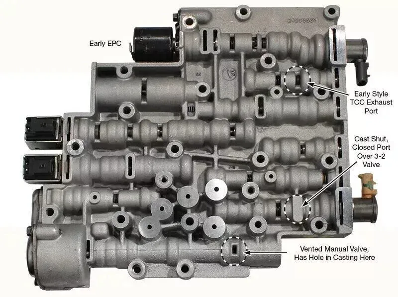 4L60E  VALVE BODY RENEWED TESTED 96-02 OEM LIFETIME WARRANTY image 2