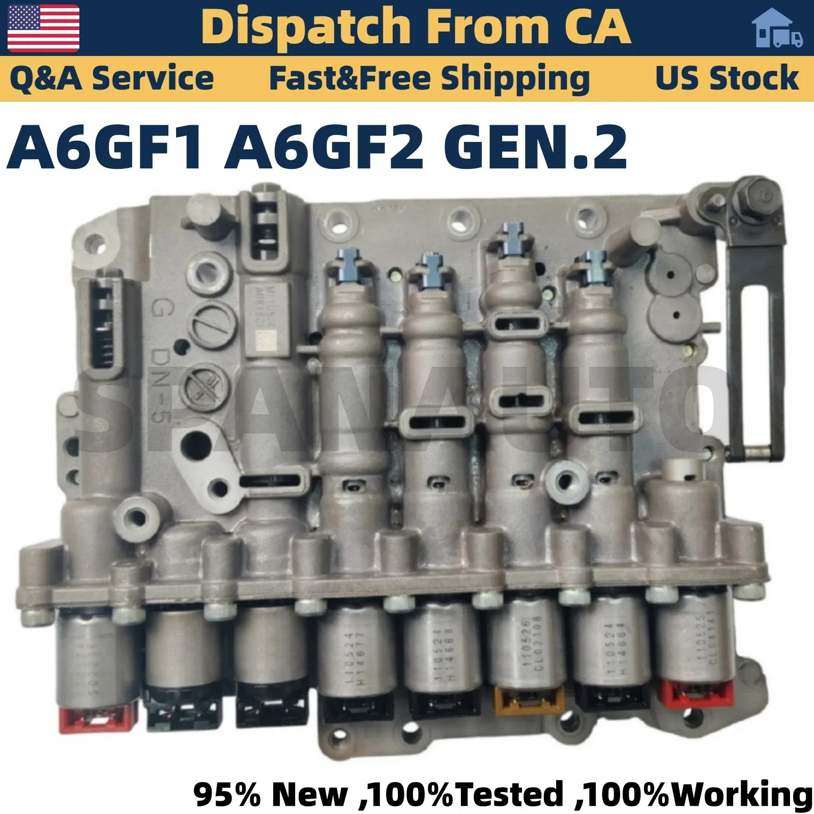 2016-2022 Hyundai / Kia 2.0L FWD 6-Speed Valve Body — 46210-3F800