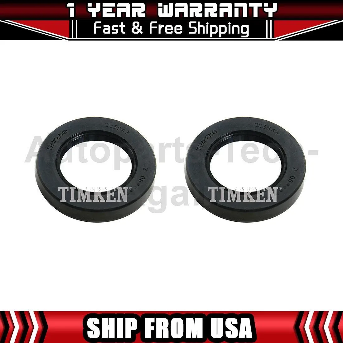 2000-2001 Honda Prelude Manual Transmission Output Shaft Seal - Timken AUTE221207077186