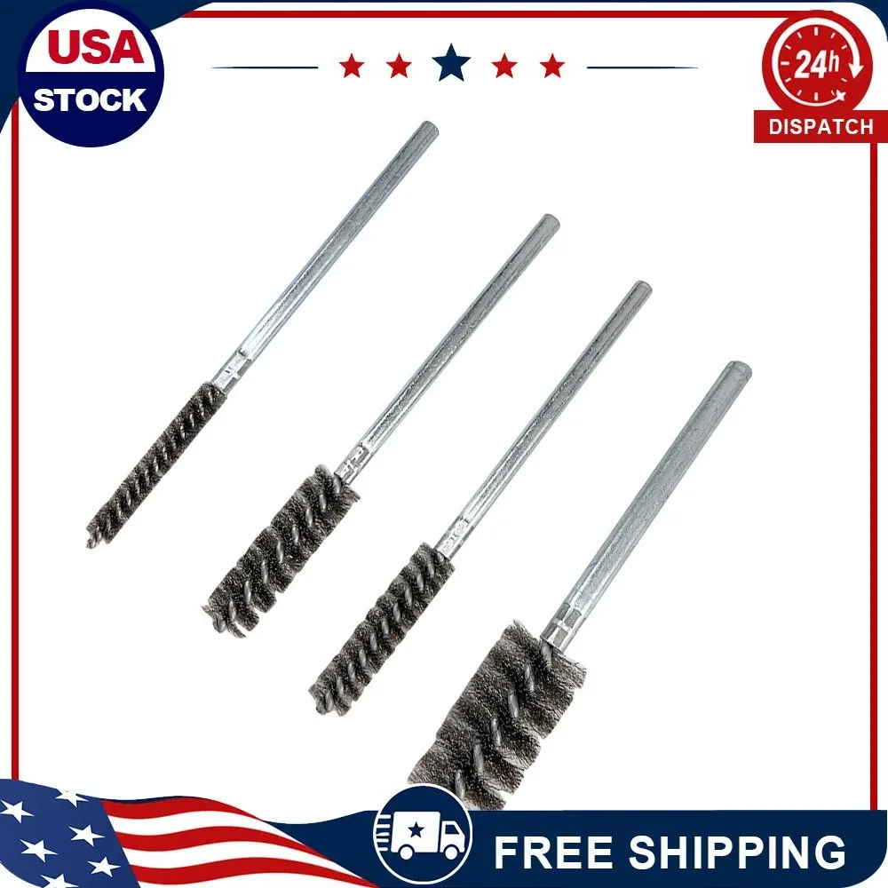 Brush Tool Kit Automatic Transmission Valve Bore Brushes 4-pcs Set US