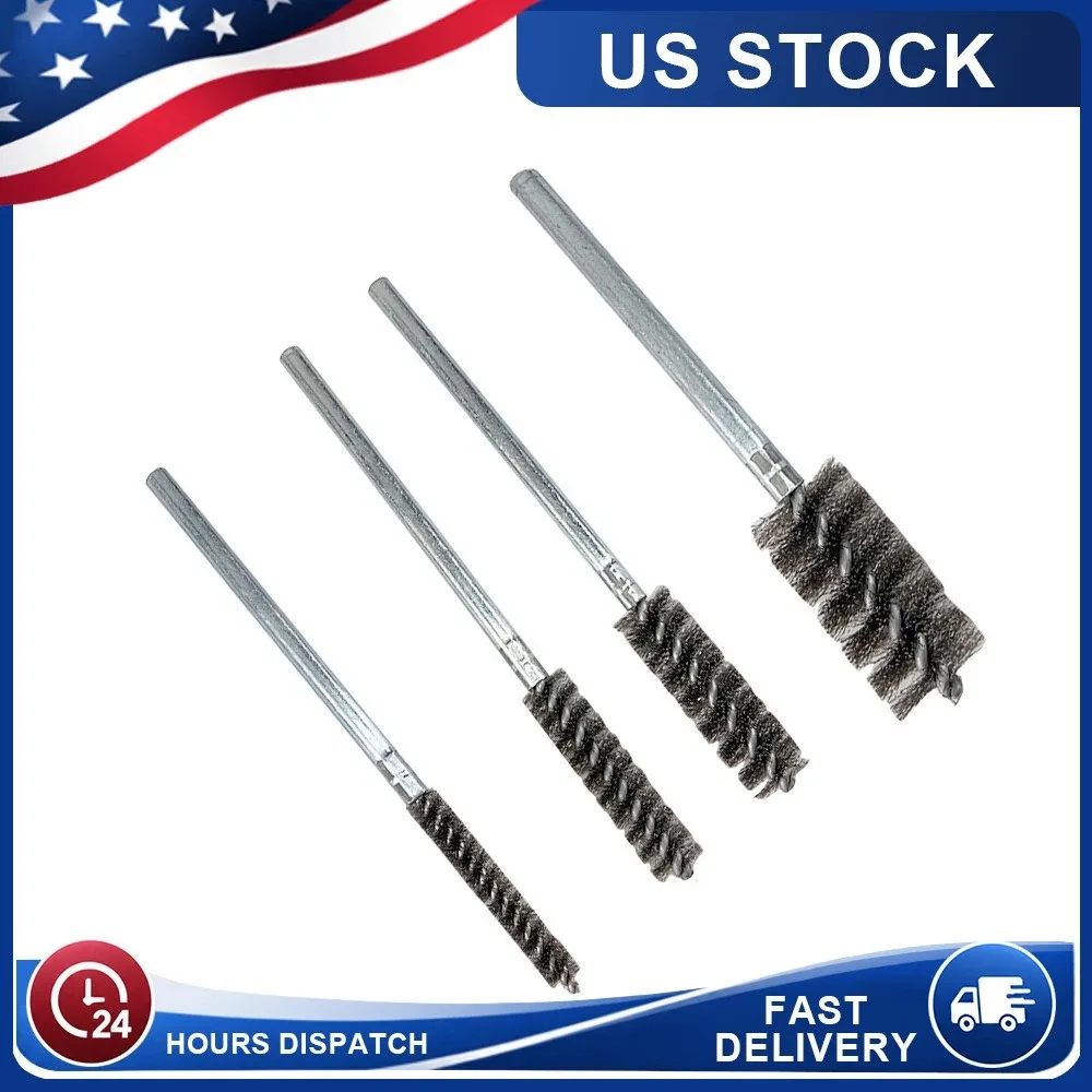 Mrsovax 4-Piece Automatic Transmission Valve Bore Brush Set