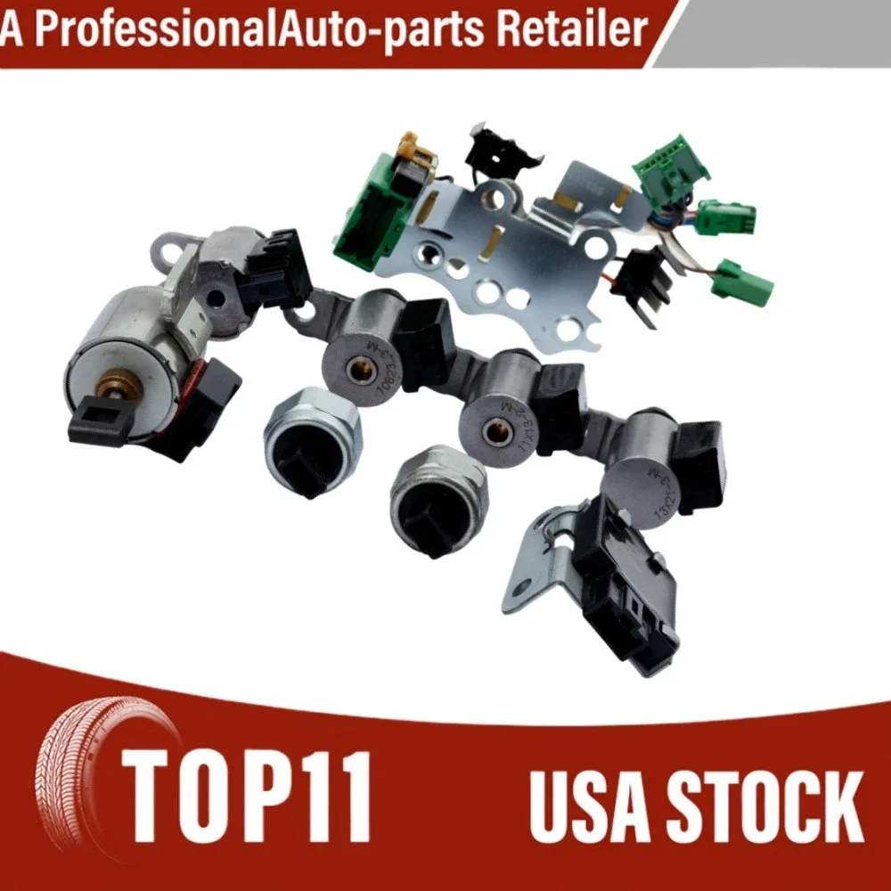 9PCS CVT Car Valve Body Solenoids Compatible For Nissan Altima Rogue Sentra