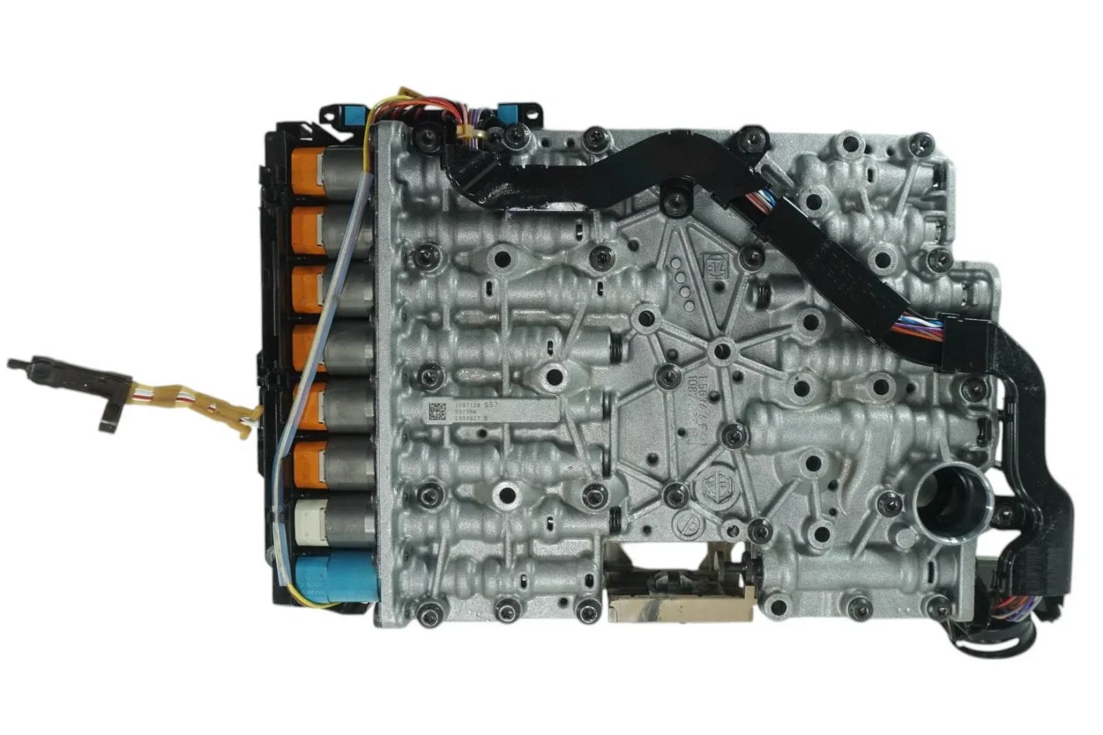 319740B - ZF8HP51, VALVE BODY, M-SHIFT, 1 BLUE-1 WHITE-6 ORANGE SOLENOID A071 image 4