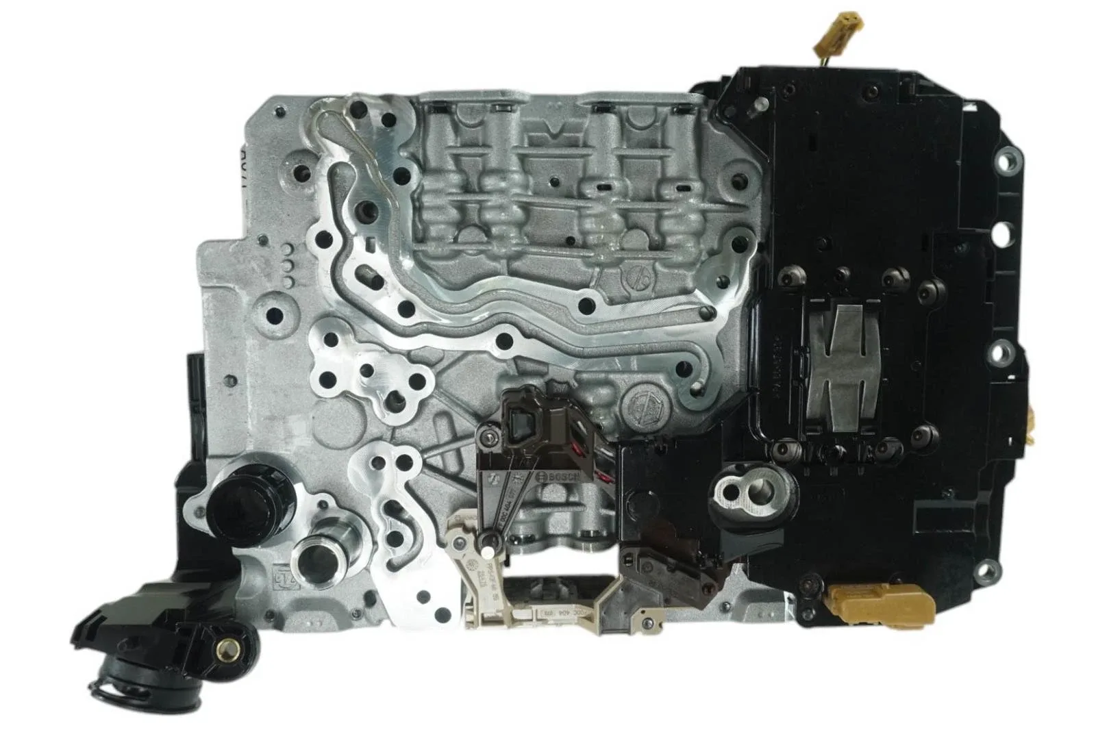 319740B - ZF8HP51, VALVE BODY, M-SHIFT, 1 BLUE-1 WHITE-6 ORANGE SOLENOID A071