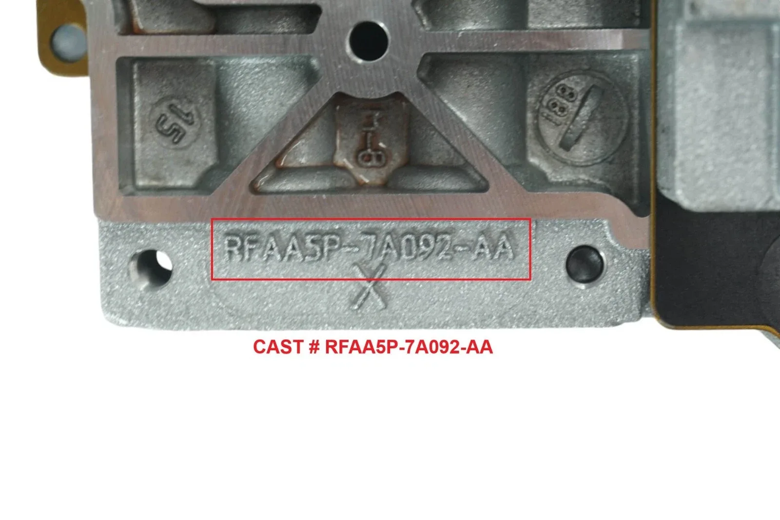 WTY25740AB - 6F50 6F55, REFURBISHED LIFETIME WTY VALVE BODY, RFAA5P-7A092-AA image 2
