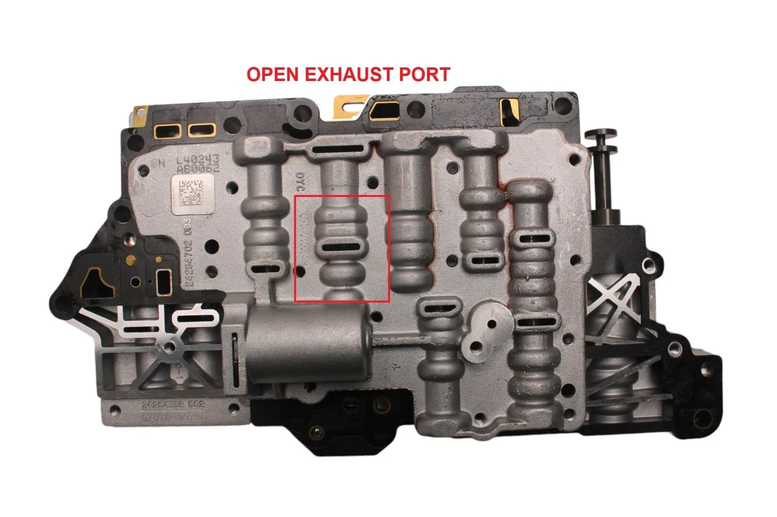 WTY25740BD - 6T70 6T75, REFURB LIFETIME WTY VALVE BODY, CIRCLE HOLE, U NOTCH image 3