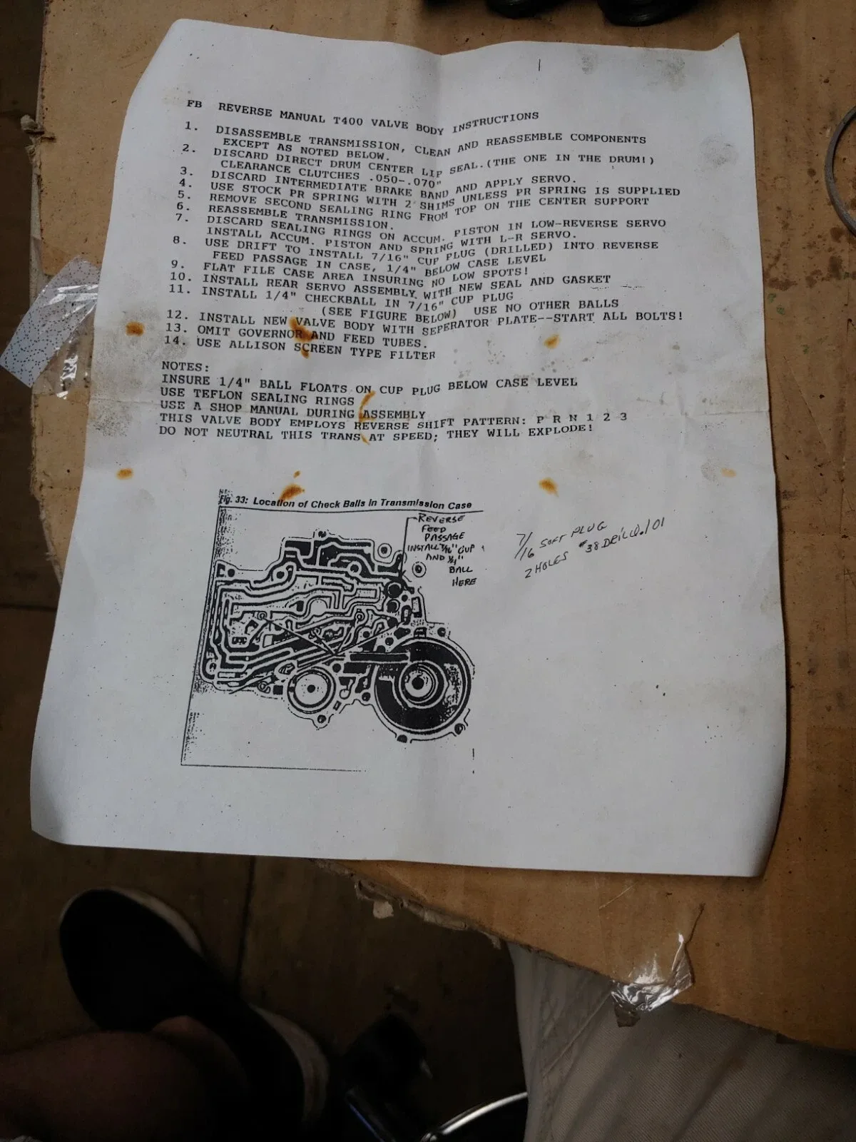 Fairbanks 20801 T400 Valve Body. #5390 image 3