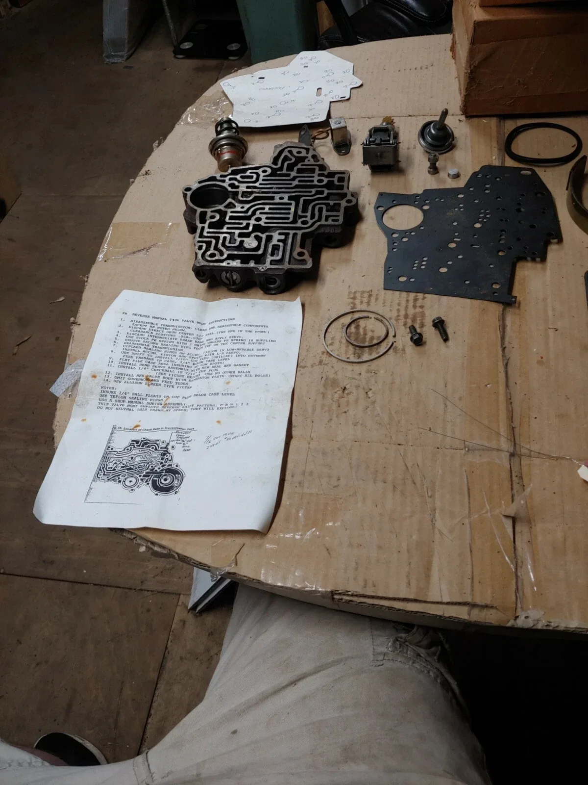 Fairbanks 20801 T400 Valve Body. #5390