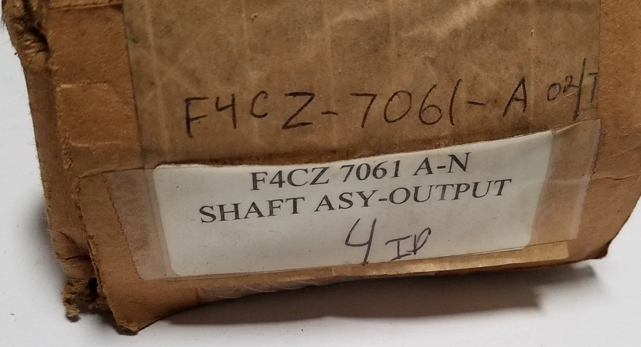 Ford Escort 5-Speed Transmission Output Shaft — F4CZ-7061-A image 2
