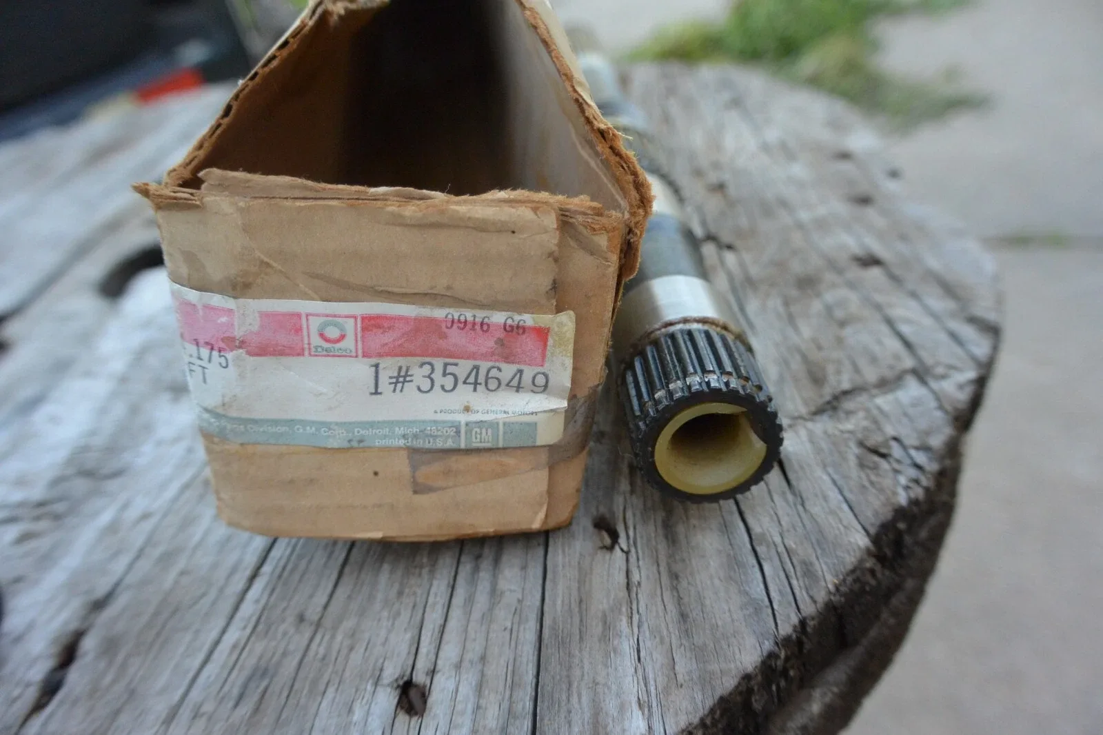 1973-1979 Chevrolet Transmission Output Shaft MPN 354649 image 2