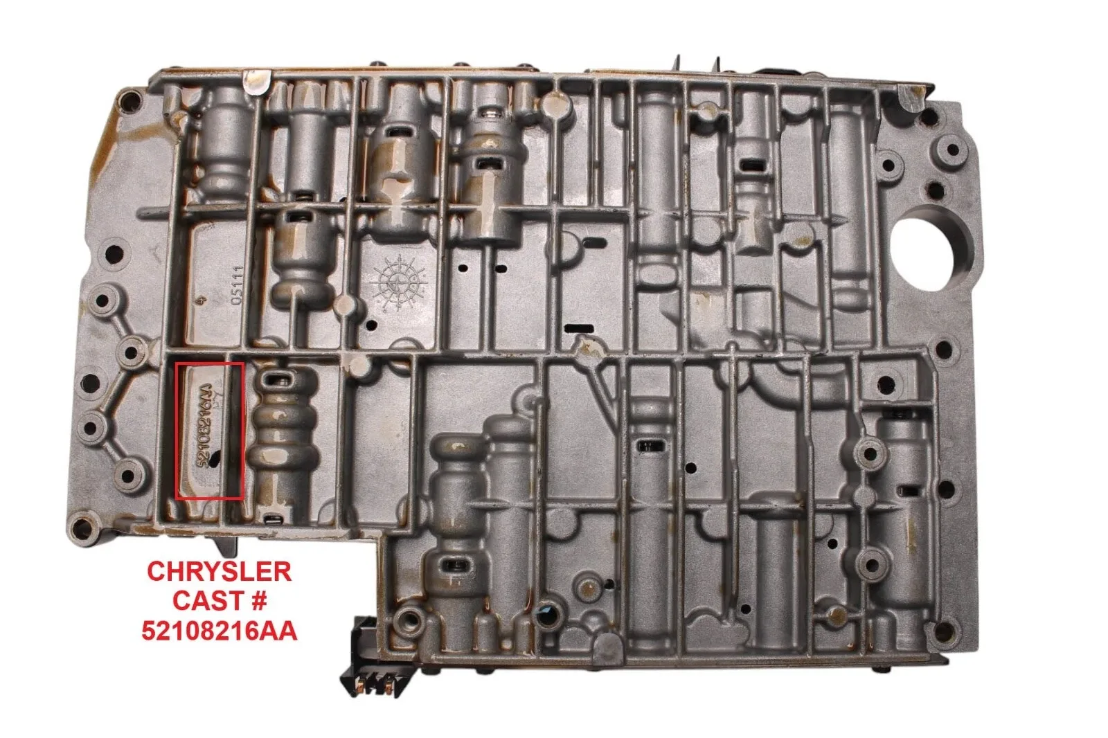 WTYSU-78740E - 722.6, REFURB LIFETIME WTY VALVE BODY & FILTER, CAST: 52108216AA image 2