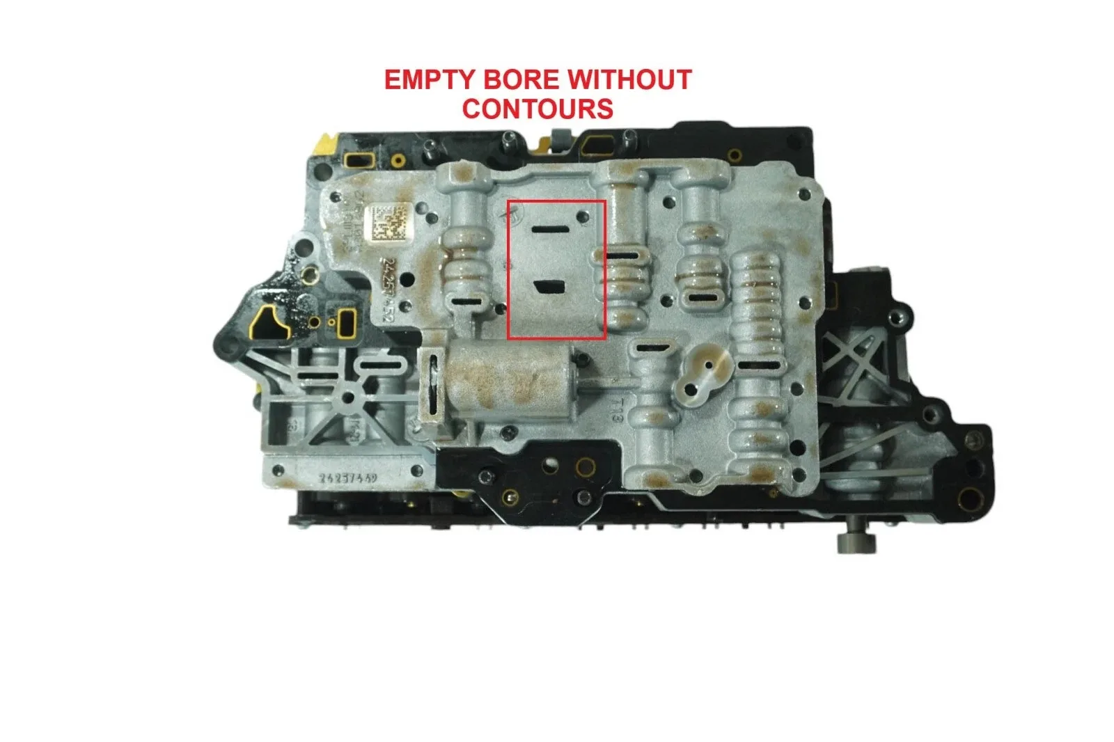 25740CK - 6T70 6T75 6T80, VALVE BODY & TEHCM, GEN 2, "V" NOTCH, NO CONTOURS image 2