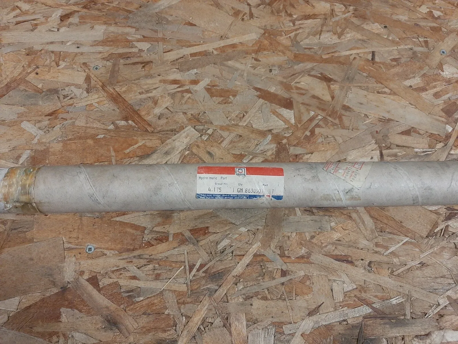 1976 Chevrolet M-29 Automatic Transmission Output Shaft DELCO 8630907