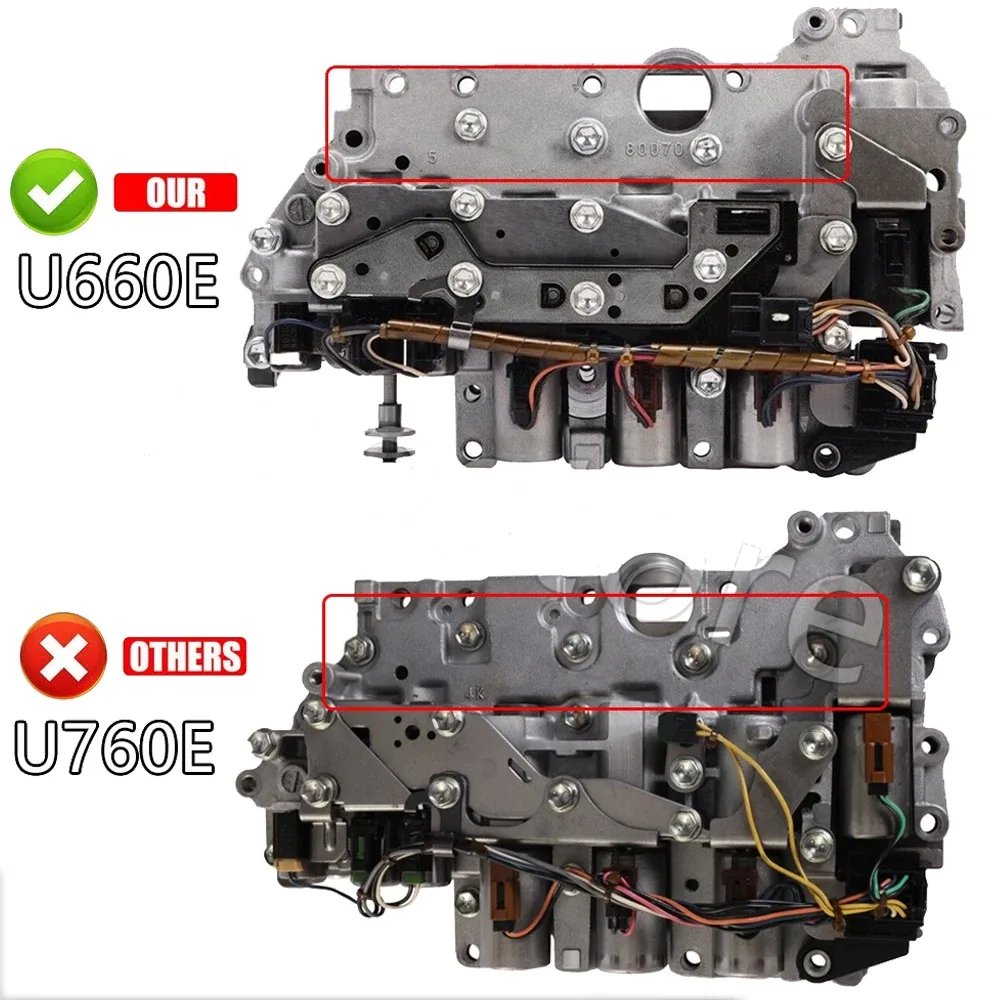 2006-2011 Toyota Camry/Highlander/RAV4 & Lexus ES350 Valve Body U660E 35410-08021 image 2