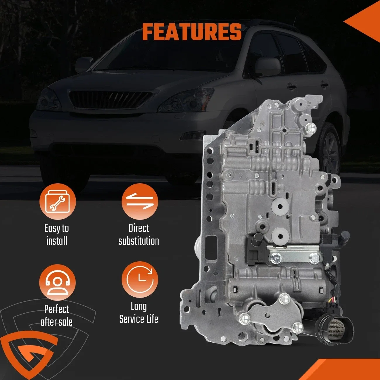 2006-2011 Toyota Camry/Highlander/RAV4 & Lexus ES350 Valve Body U660E 35410-08021 image 4